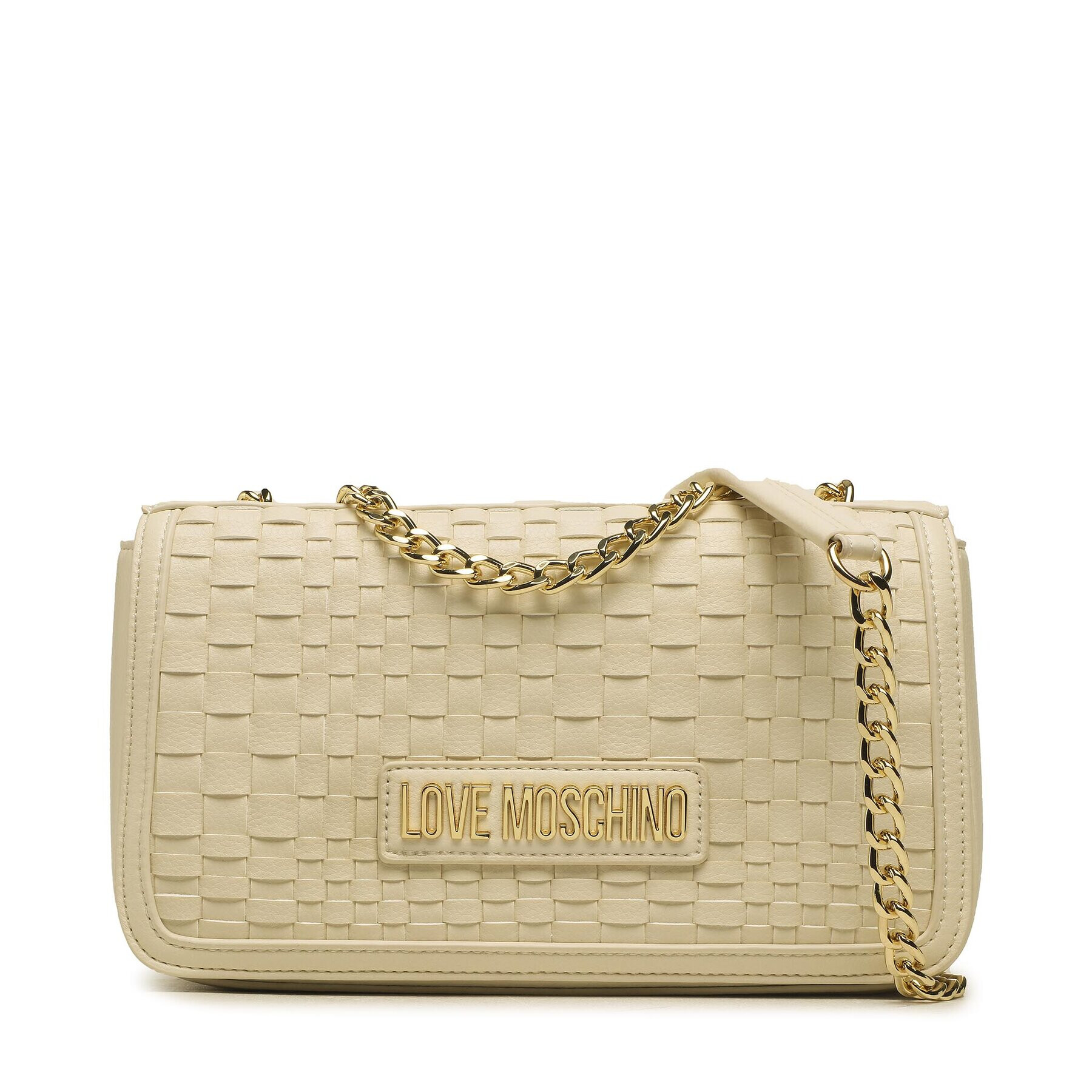 LOVE MOSCHINO Geantă JC4239PP0GKM0103 Bej - Pled.ro