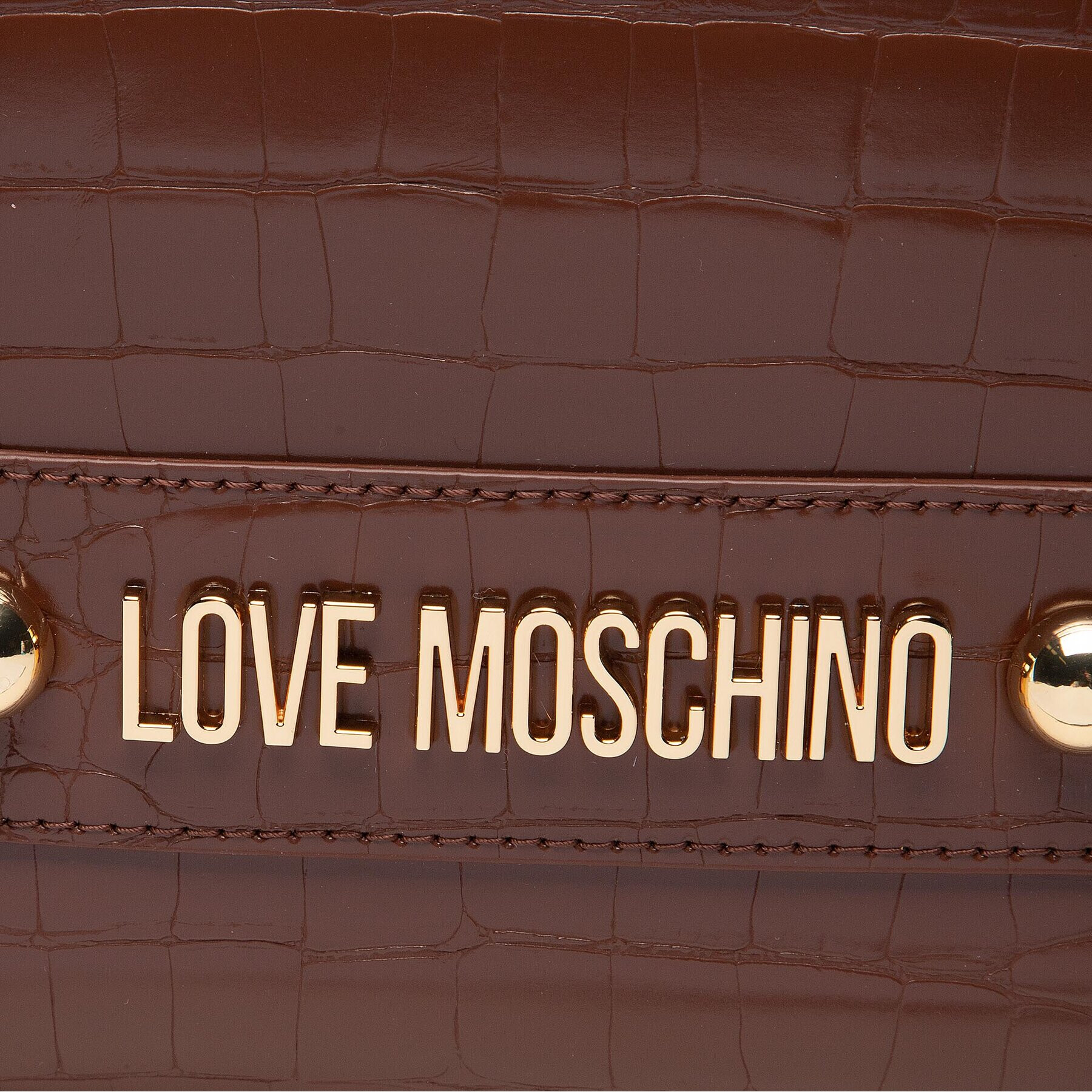 LOVE MOSCHINO Geantă JC4431PP0FKS0300 Maro - Pled.ro