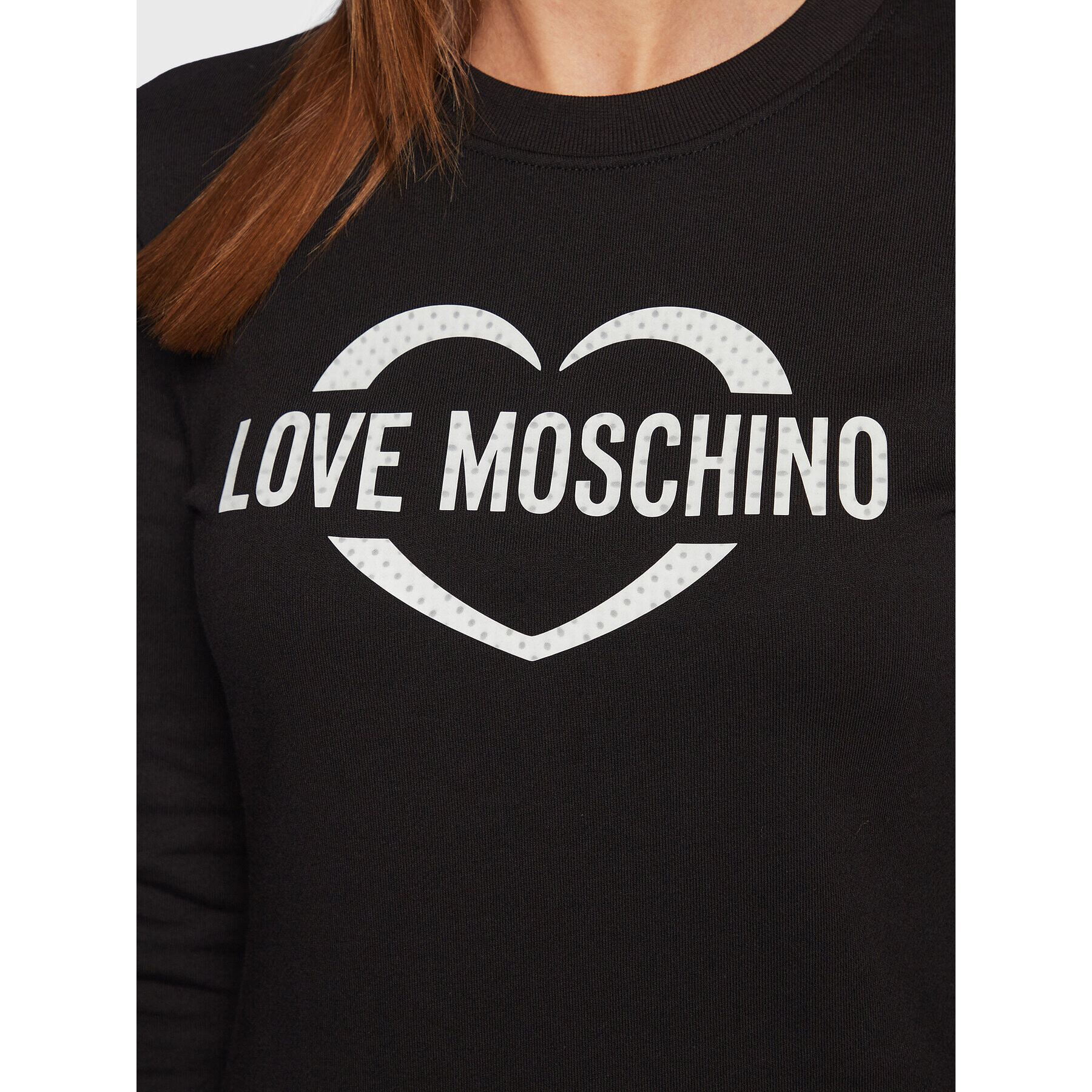 LOVE MOSCHINO Rochie tricotată W5C0003M 4055 Negru Regular Fit - Pled.ro