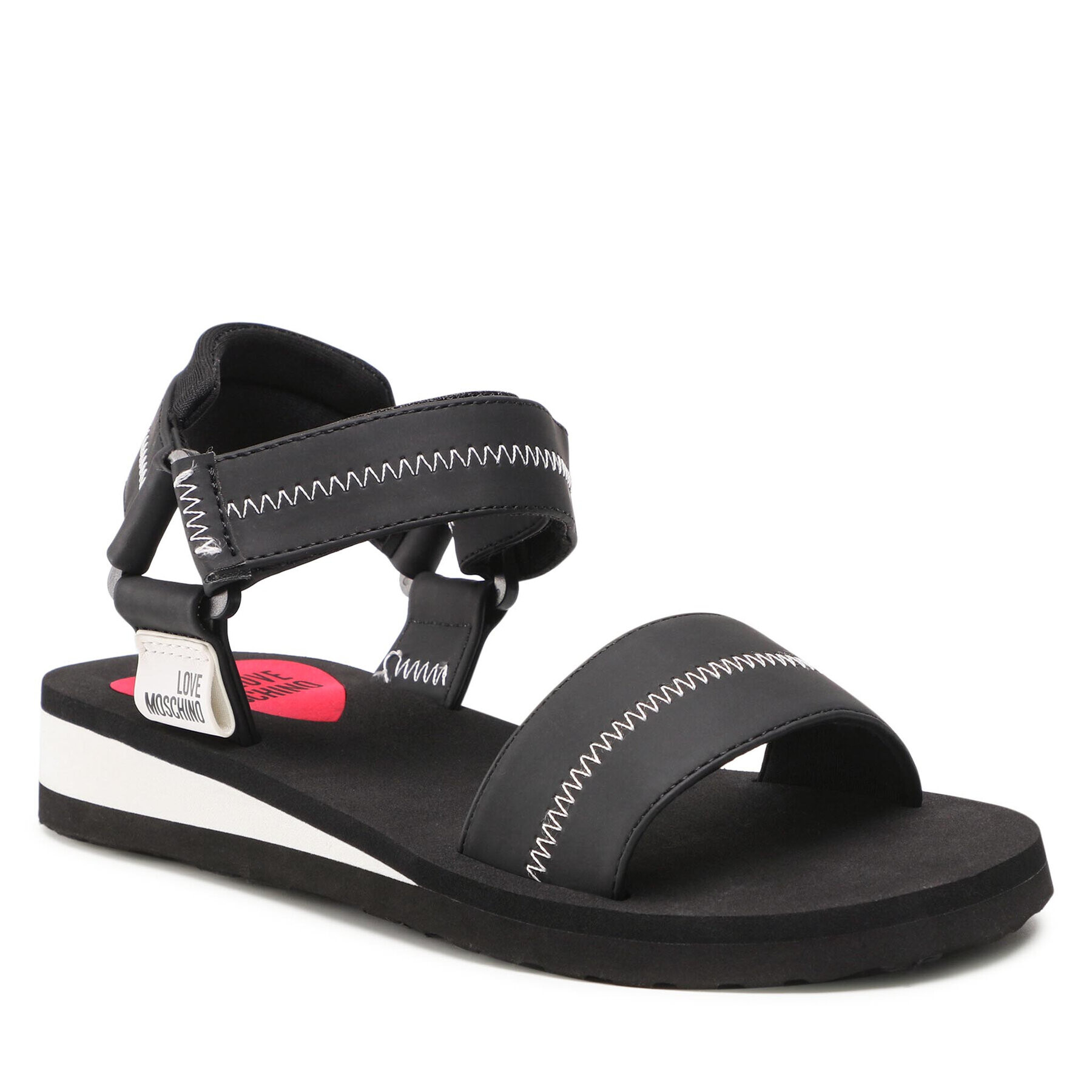 LOVE MOSCHINO Sandale JA16013G1EI20000 Negru - Pled.ro