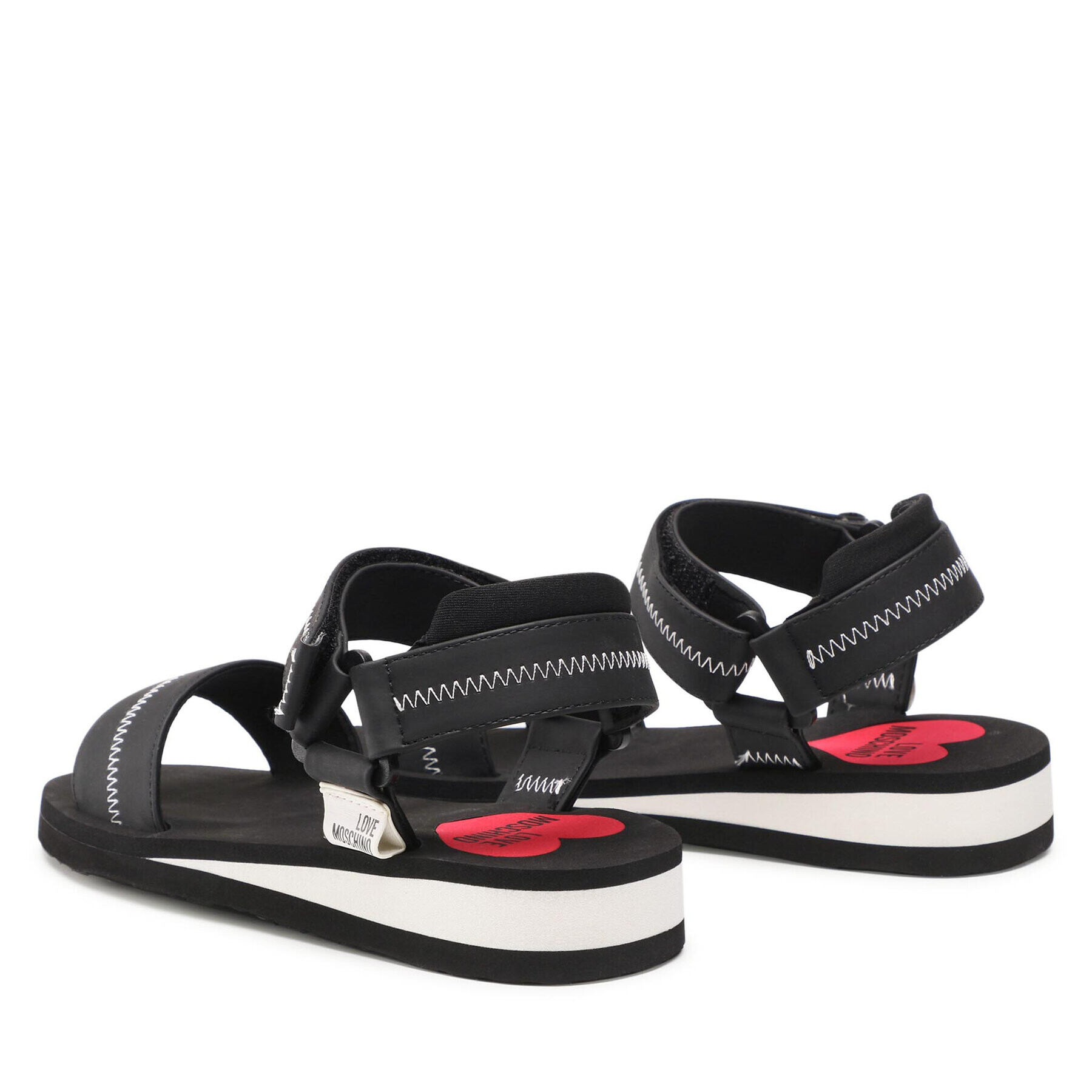 LOVE MOSCHINO Sandale JA16013G1EI20000 Negru - Pled.ro