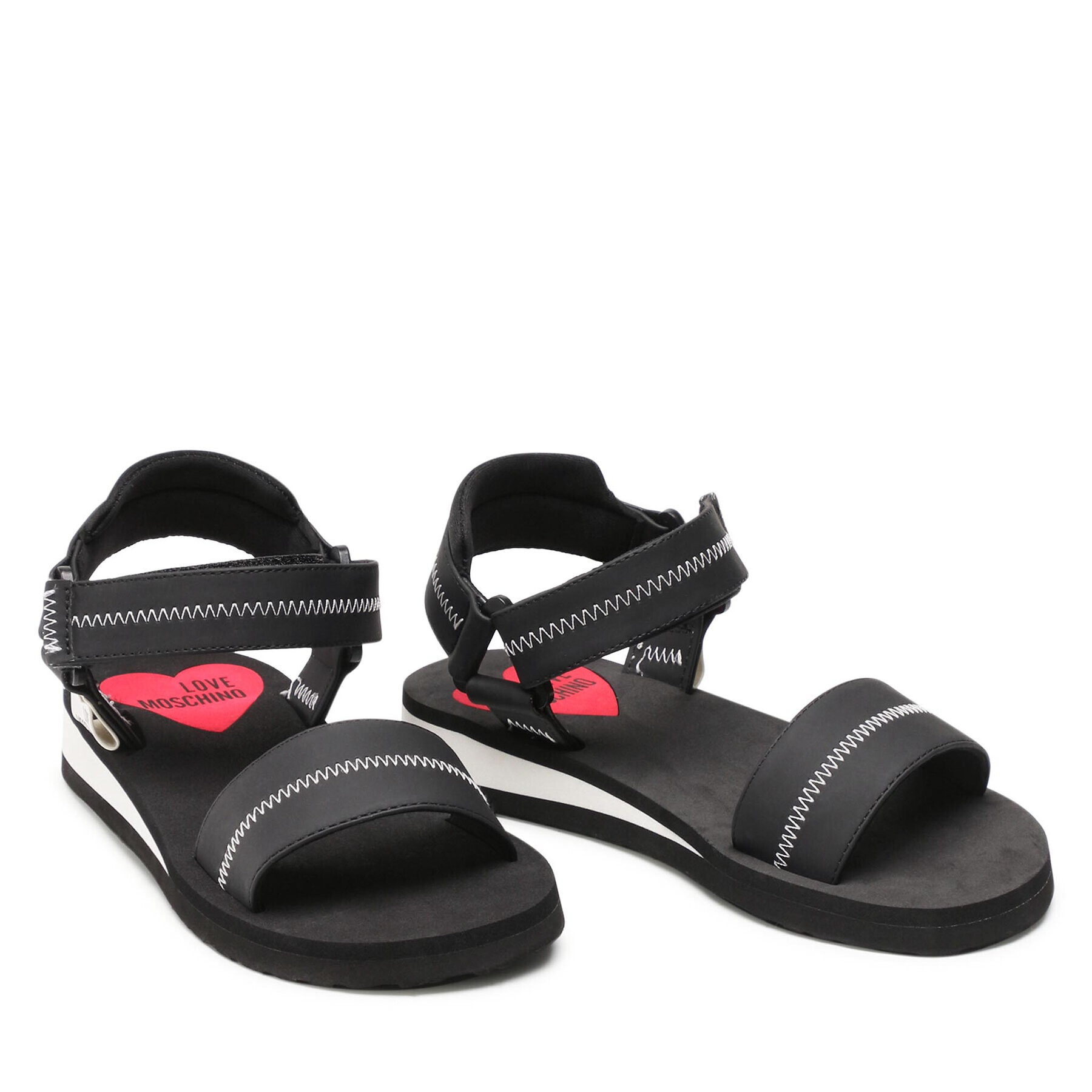 LOVE MOSCHINO Sandale JA16013G1EI20000 Negru - Pled.ro