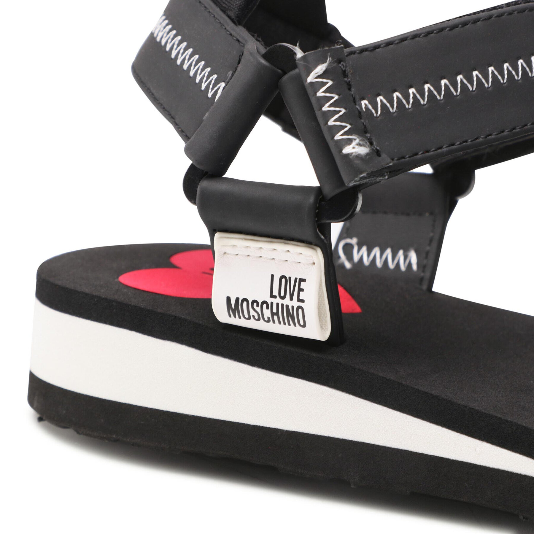 LOVE MOSCHINO Sandale JA16013G1EI20000 Negru - Pled.ro