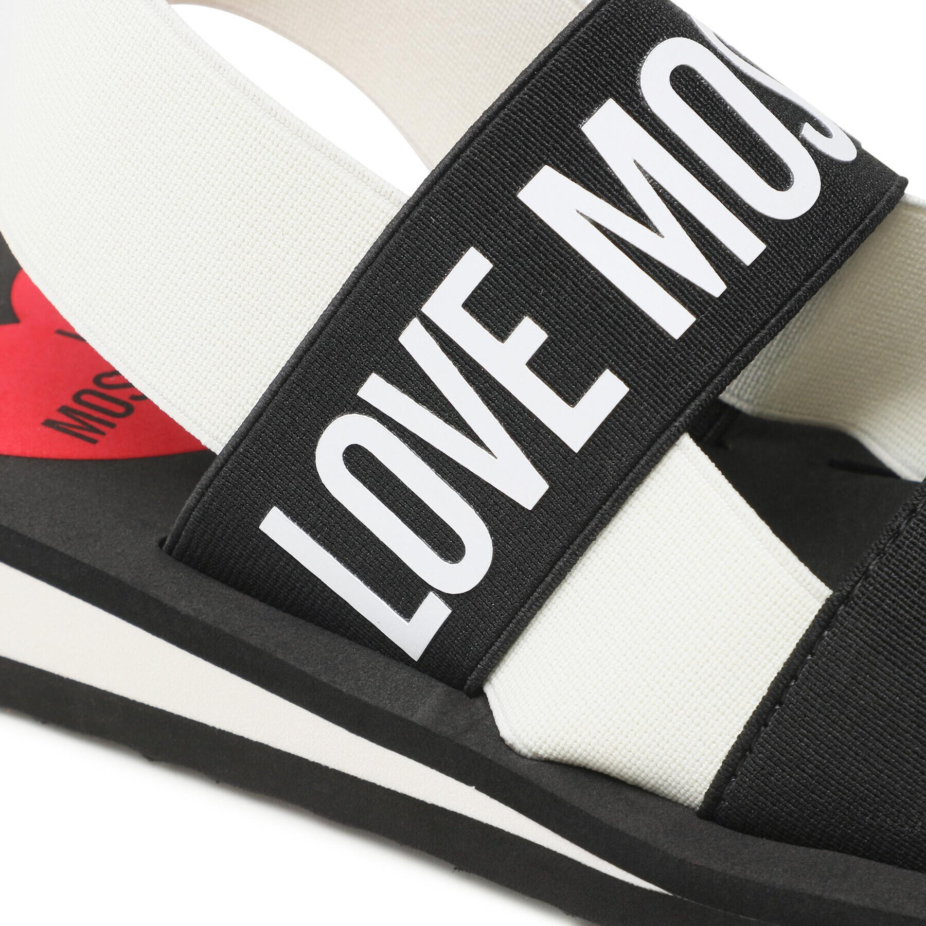 LOVE MOSCHINO Sandale JA16033G0EJN400A Negru - Pled.ro