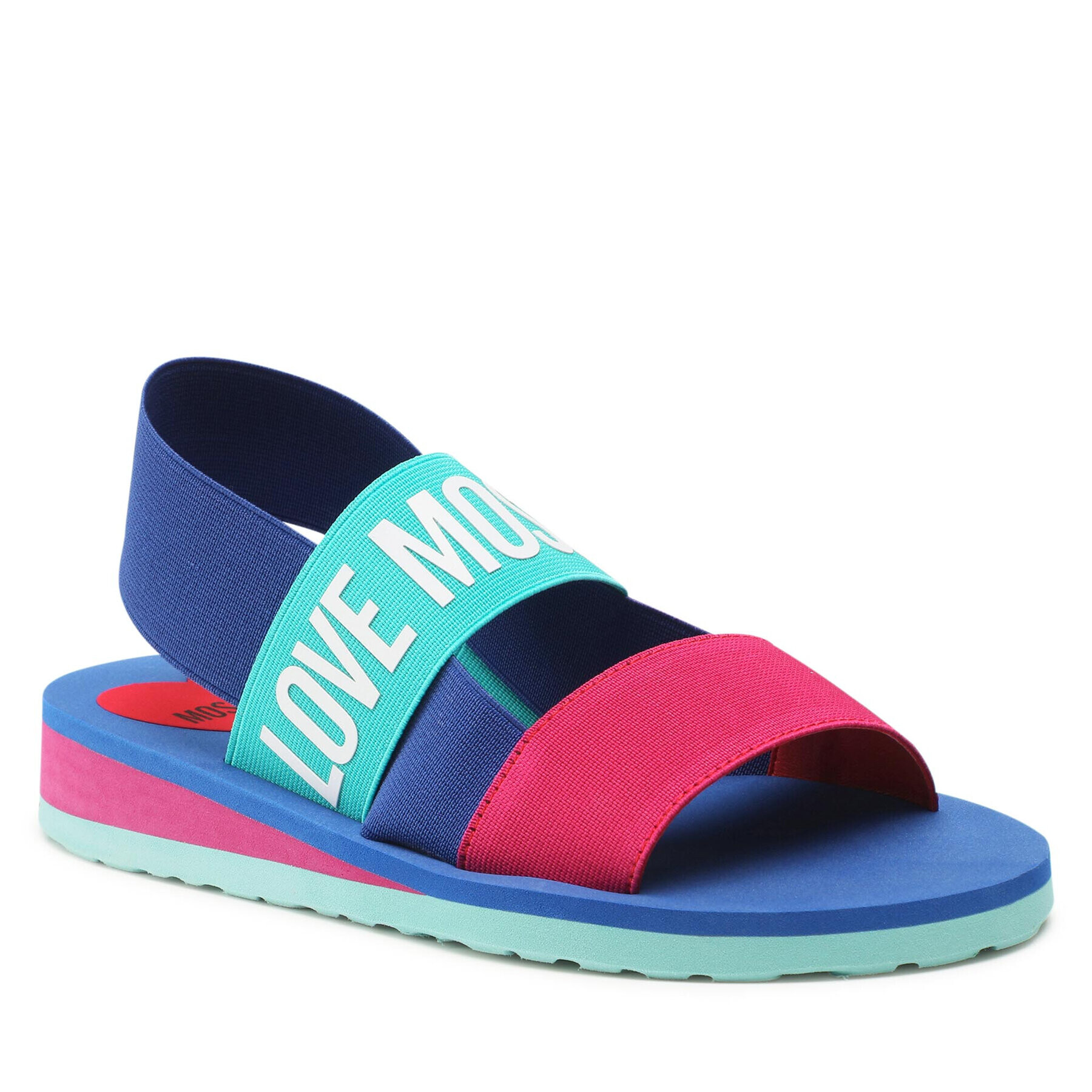 LOVE MOSCHINO Sandale JA16033G0EJN460B Bleumarin - Pled.ro