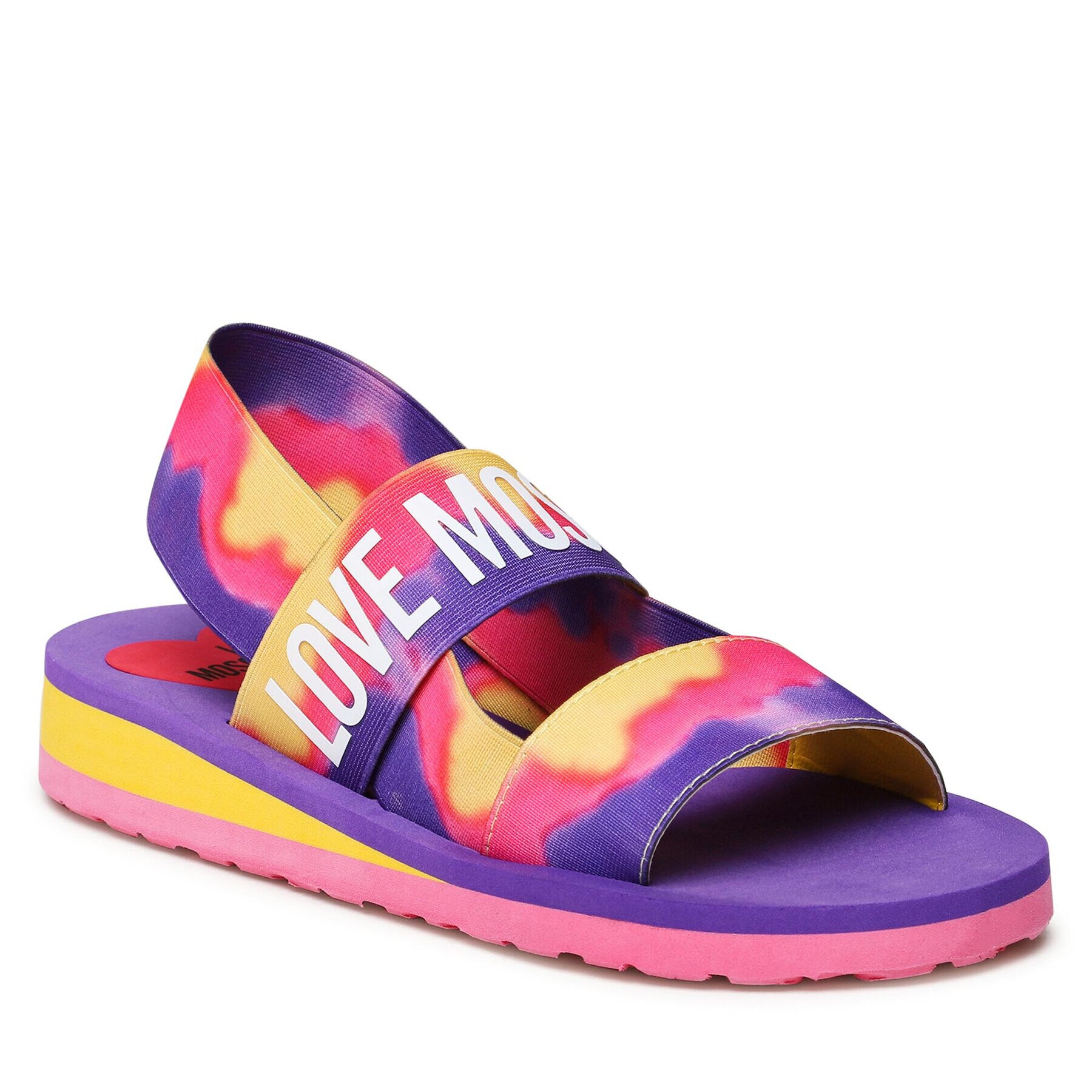 LOVE MOSCHINO Sandale JA16033G0GJN560A Violet - Pled.ro