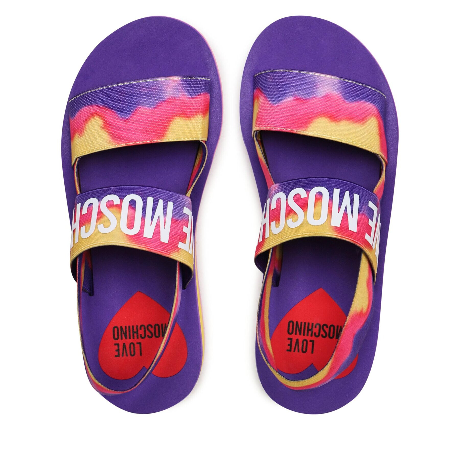 LOVE MOSCHINO Sandale JA16033G0GJN560A Violet - Pled.ro