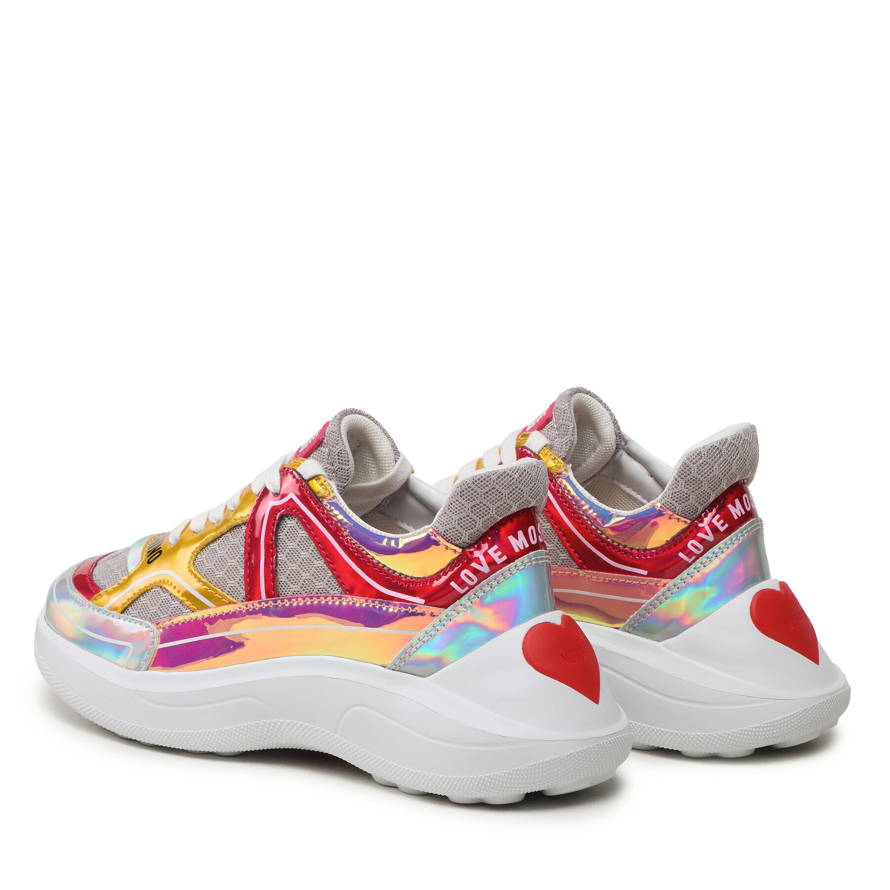 LOVE MOSCHINO Sneakers JA15016G1HIQ401A Bej - Pled.ro