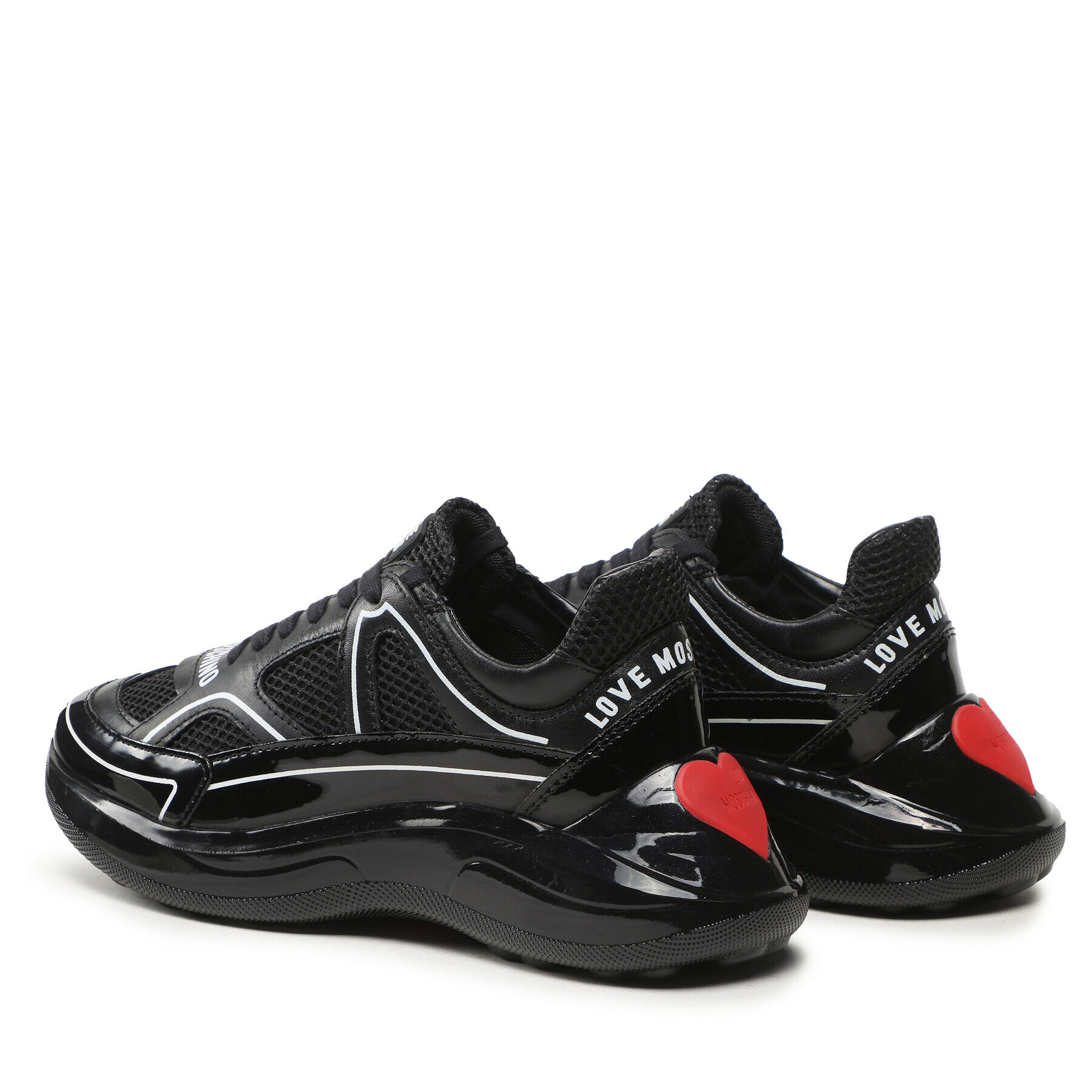 LOVE MOSCHINO Sneakers JA15016G1HIQ500A Negru - Pled.ro