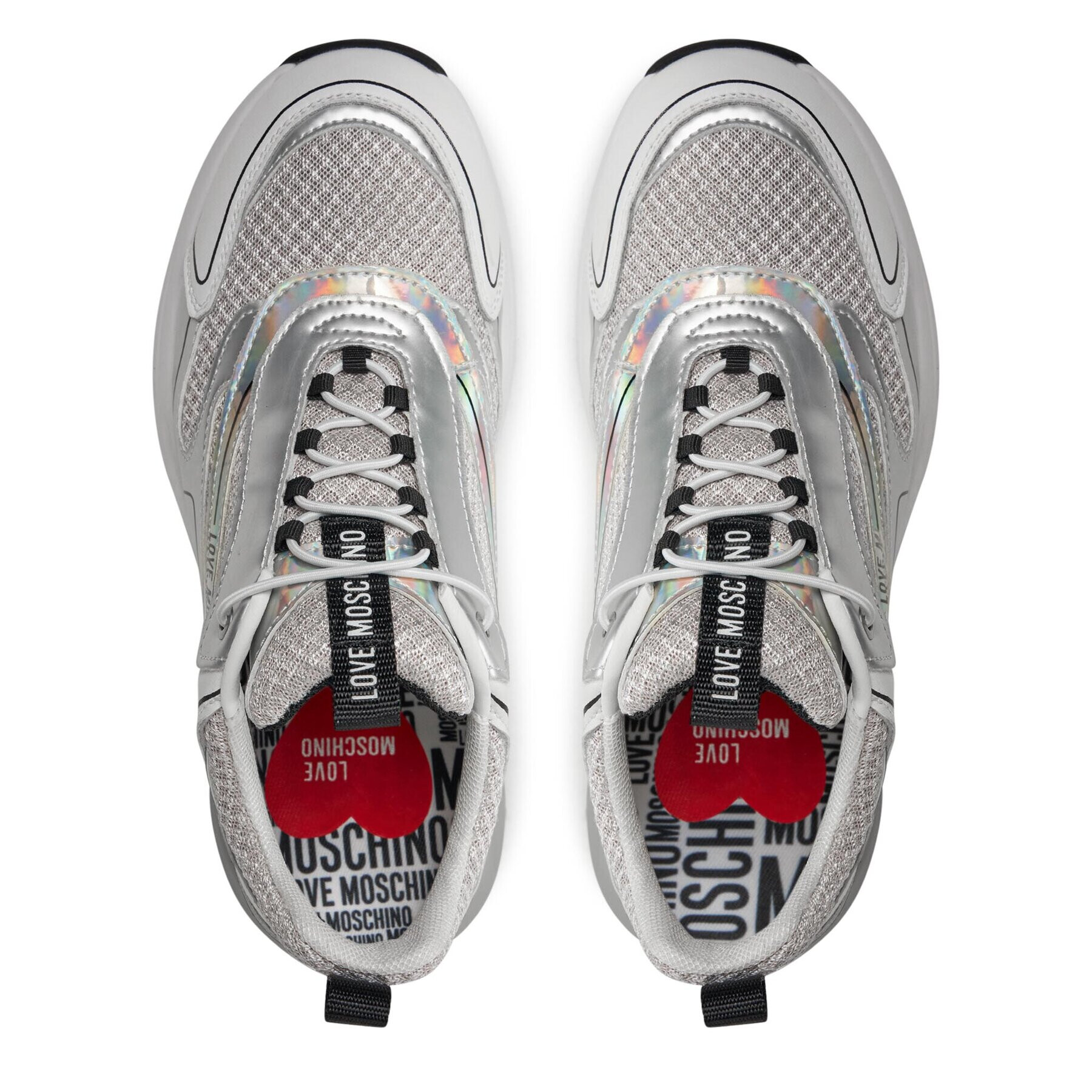 LOVE MOSCHINO Sneakers JA15025G0HIQ101A Écru - Pled.ro