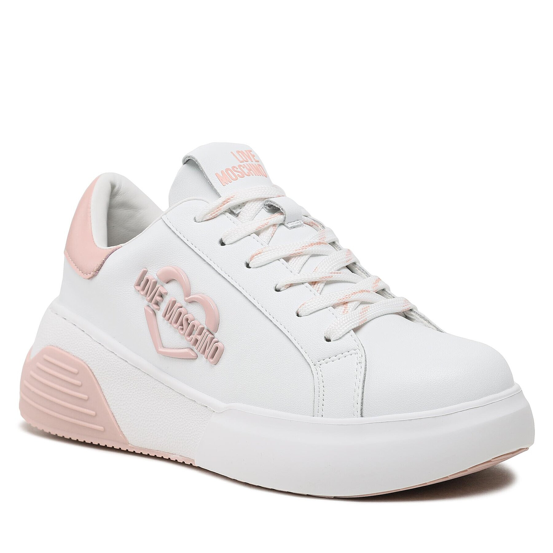 LOVE MOSCHINO Sneakers JA15105G1HIA110E Alb - Pled.ro