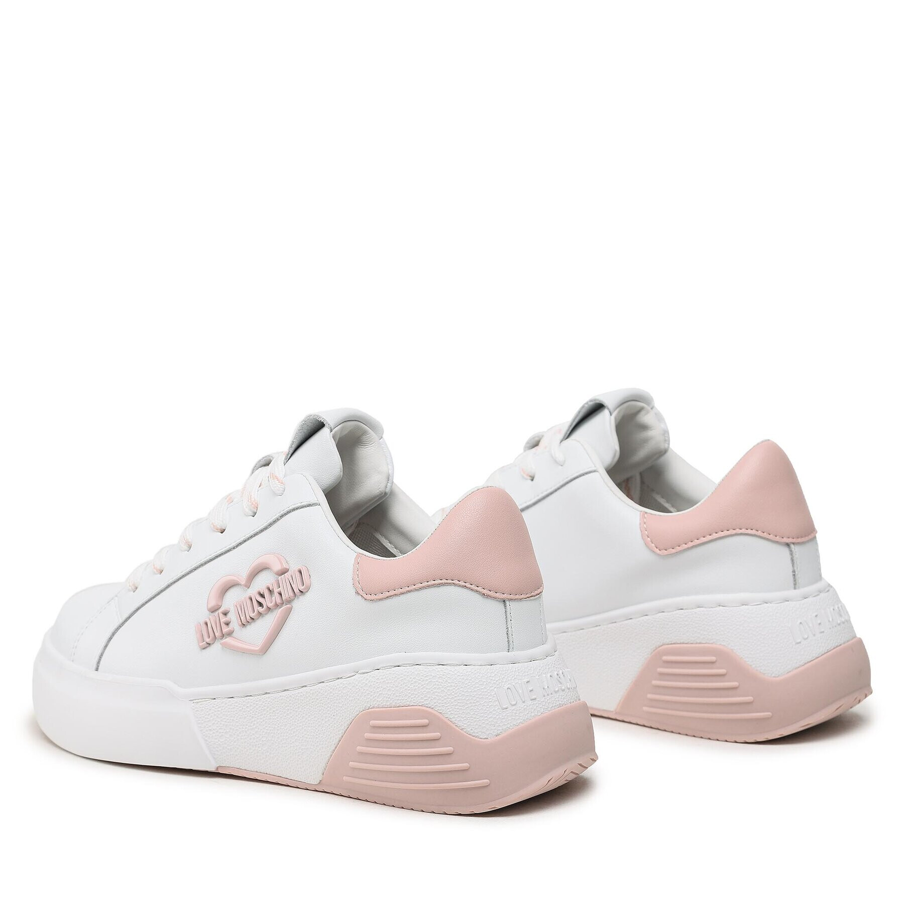 LOVE MOSCHINO Sneakers JA15105G1HIA110E Alb - Pled.ro