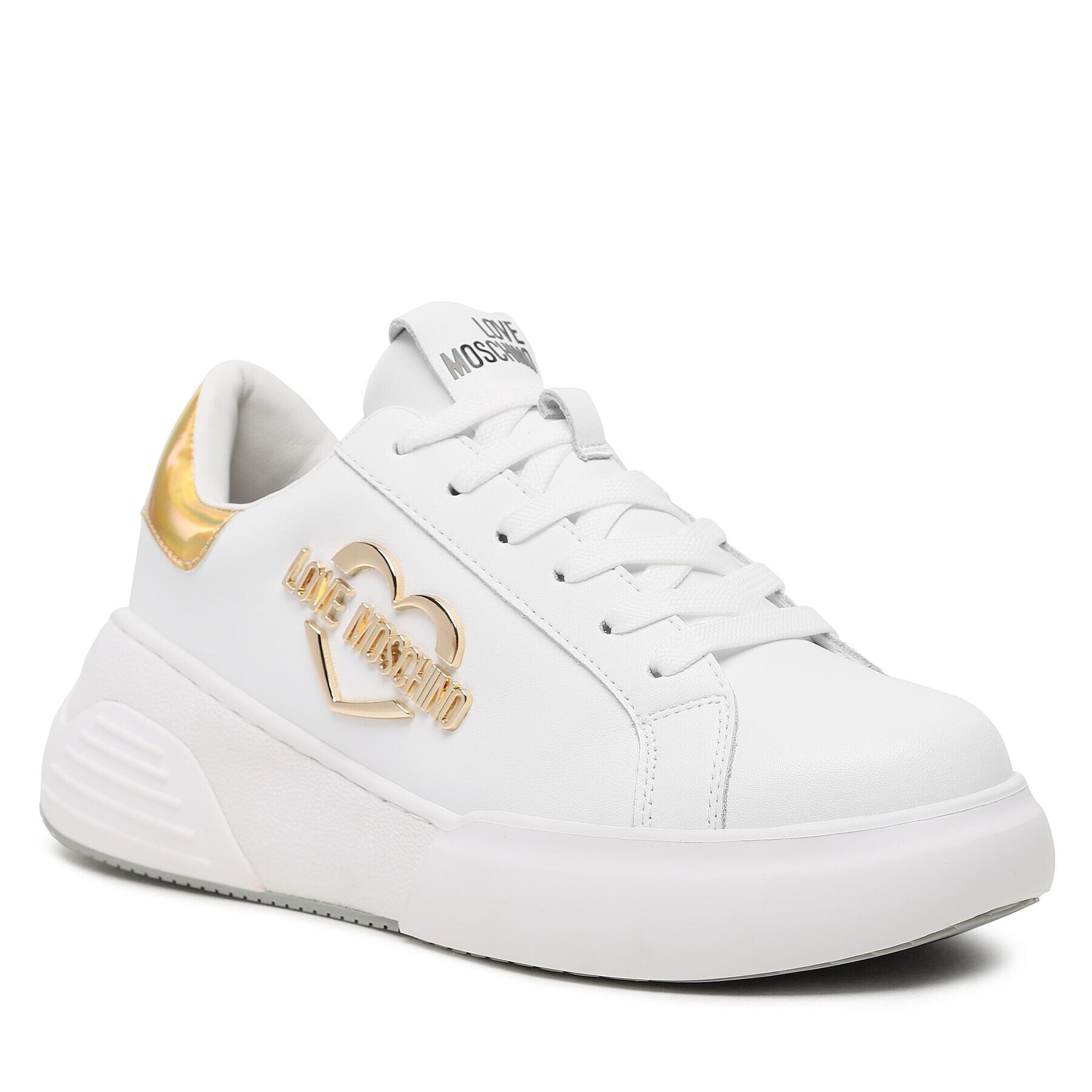 LOVE MOSCHINO Sneakers JA15105G1HIA510A Alb - Pled.ro