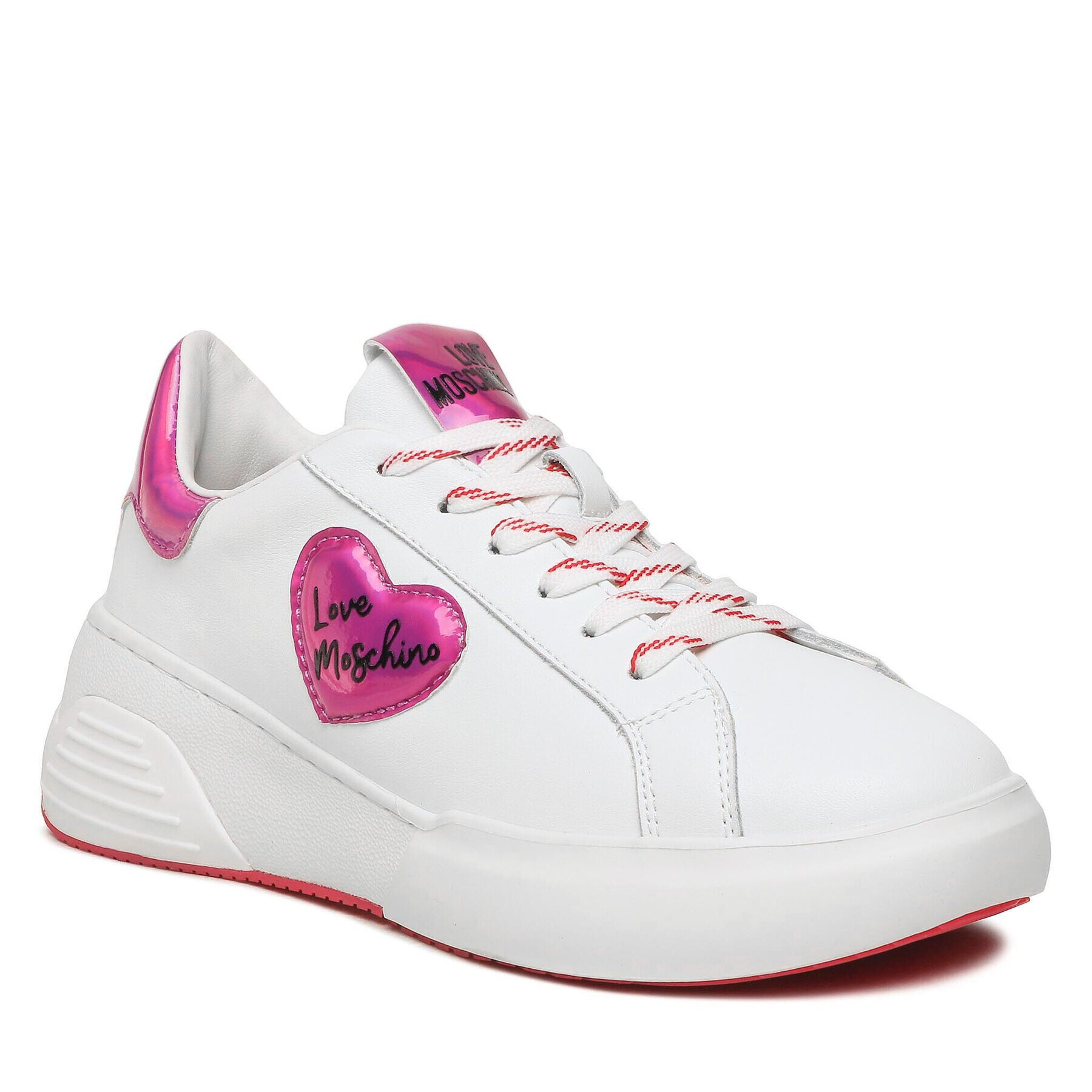 LOVE MOSCHINO Sneakers JA15125G1HIA510B Alb - Pled.ro