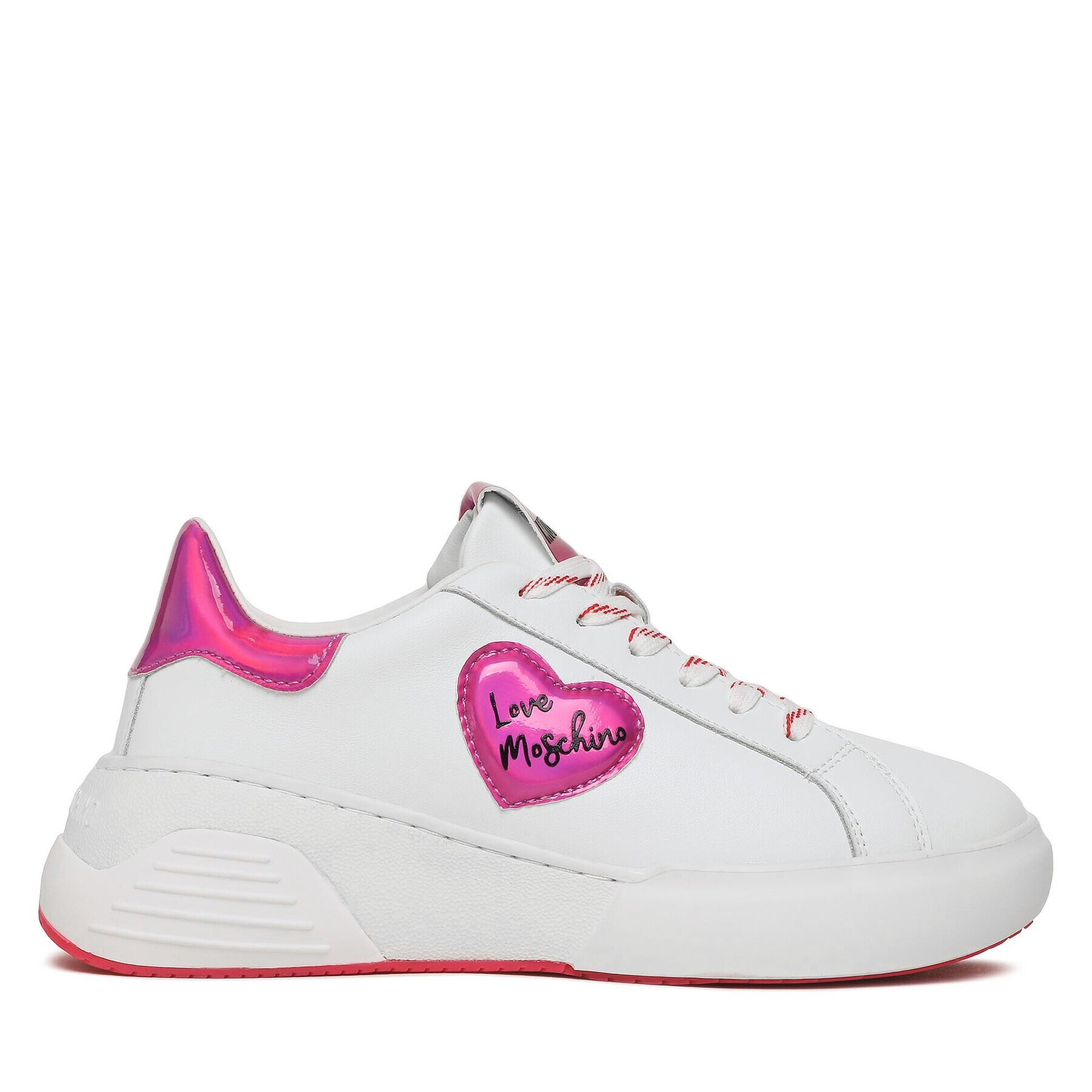 LOVE MOSCHINO Sneakers JA15125G1HIA510B Alb - Pled.ro