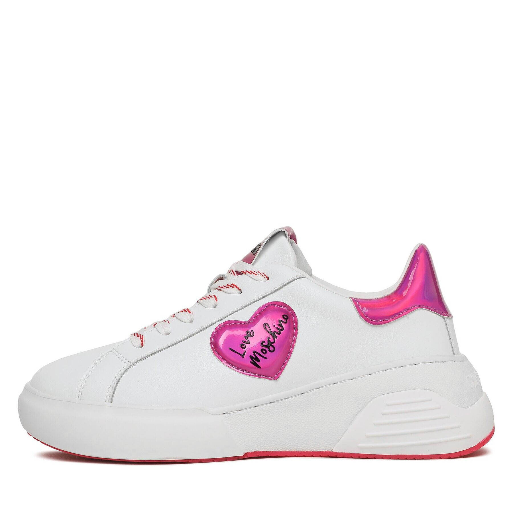 LOVE MOSCHINO Sneakers JA15125G1HIA510B Alb - Pled.ro