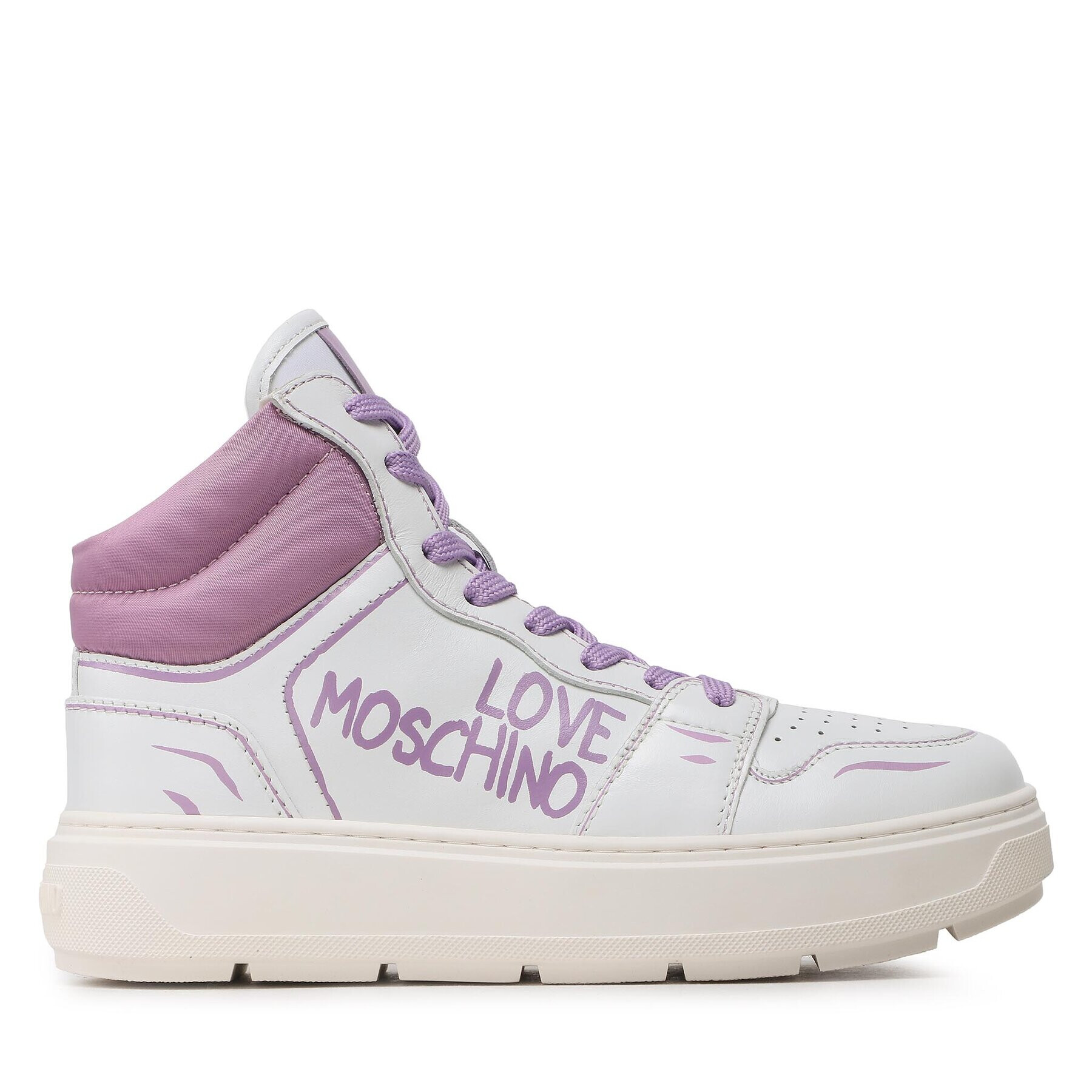 LOVE MOSCHINO Sneakers JA15264G1GIAA10C Alb - Pled.ro