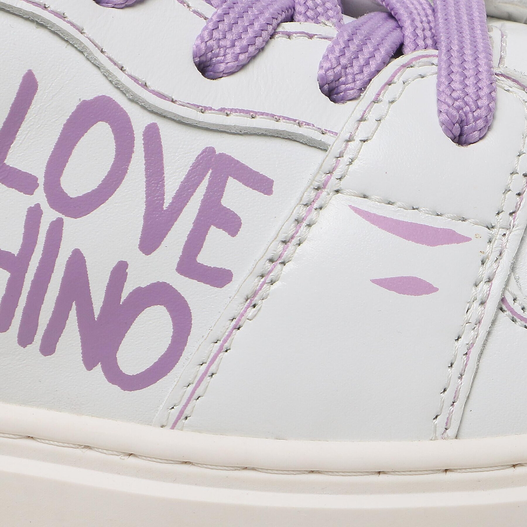 LOVE MOSCHINO Sneakers JA15264G1GIAA10C Alb - Pled.ro