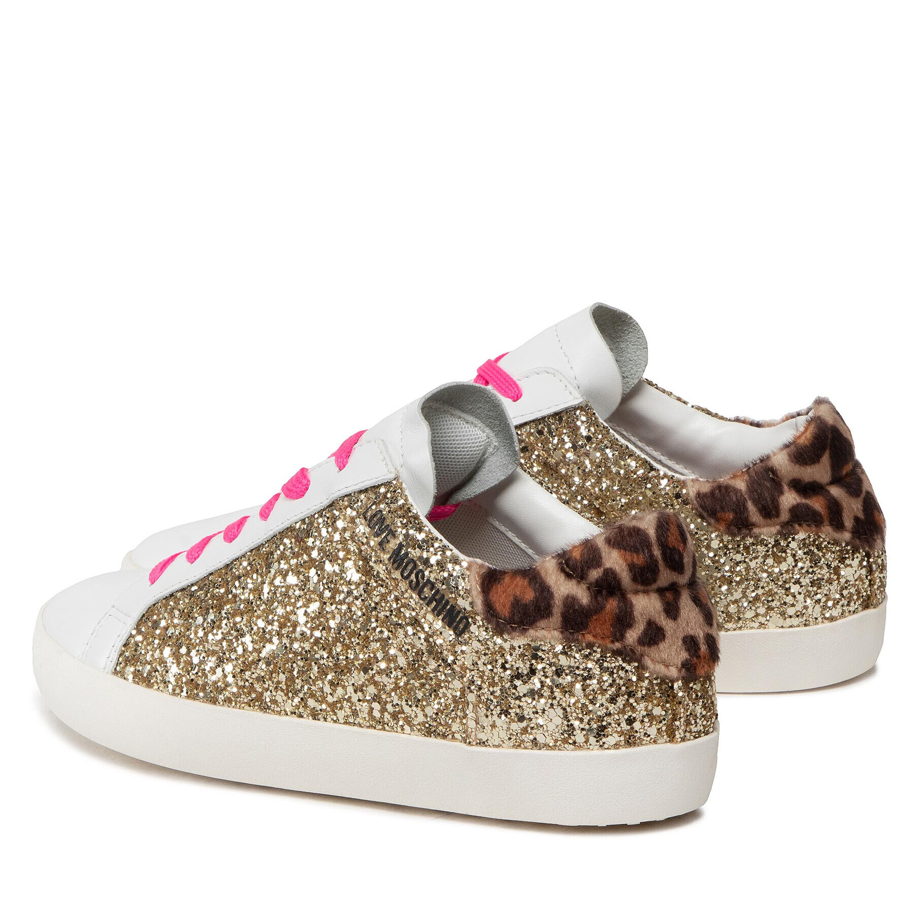 LOVE MOSCHINO Sneakers JA15272G1FJJ590A Auriu - Pled.ro