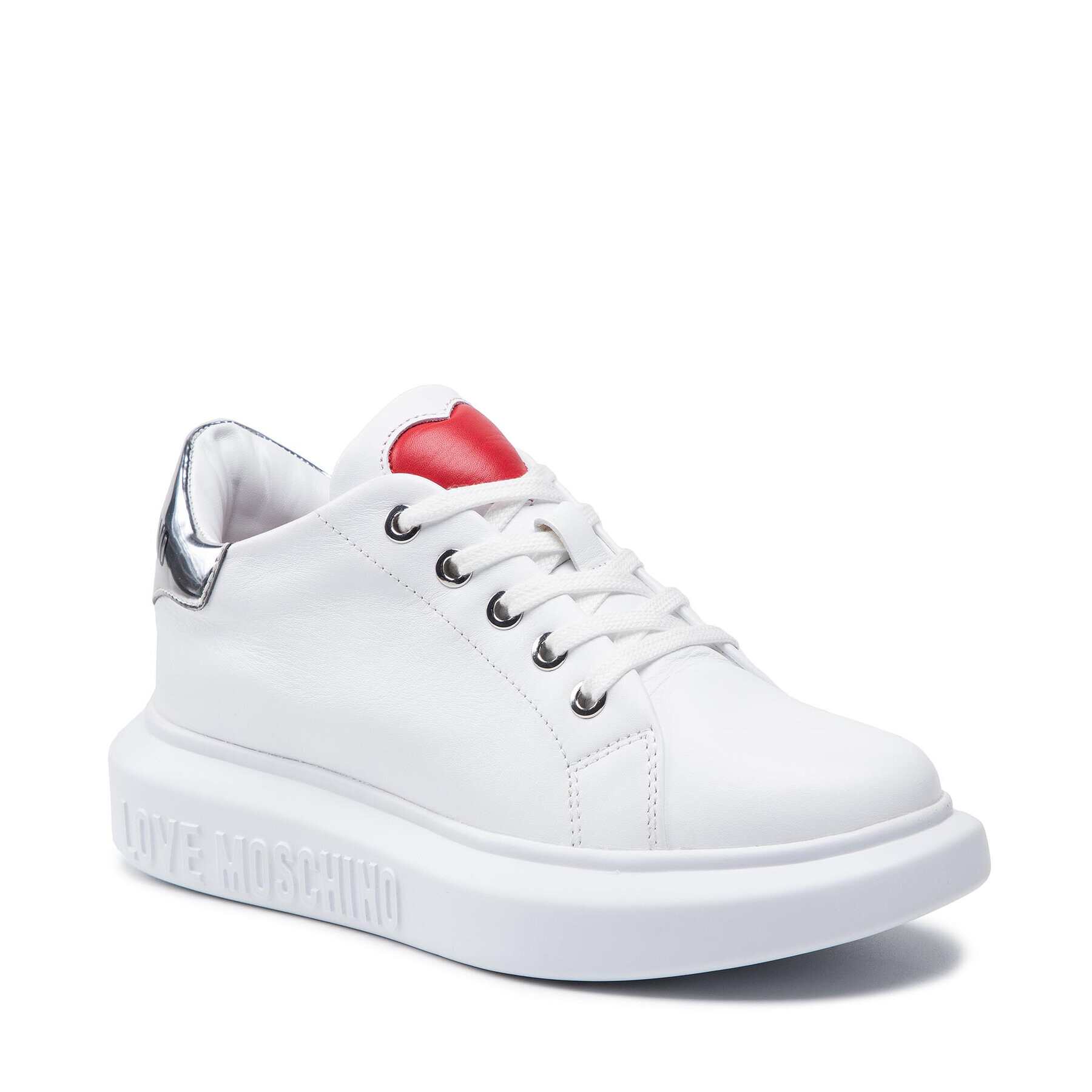 LOVE MOSCHINO Sneakers JA15284G1DIA610A Alb - Pled.ro