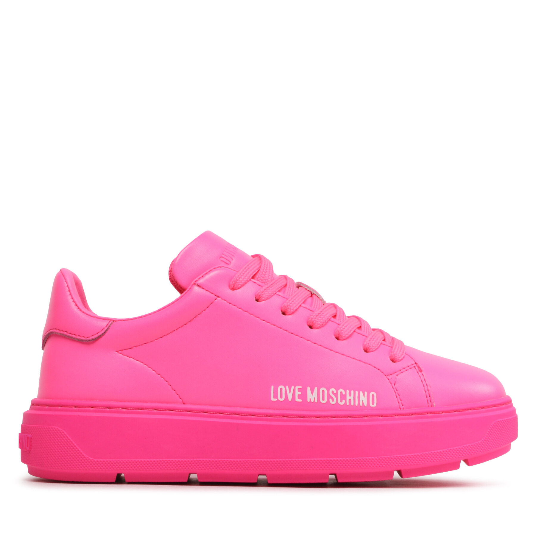 LOVE MOSCHINO Sneakers JA15304G1GID0604 Roz - Pled.ro