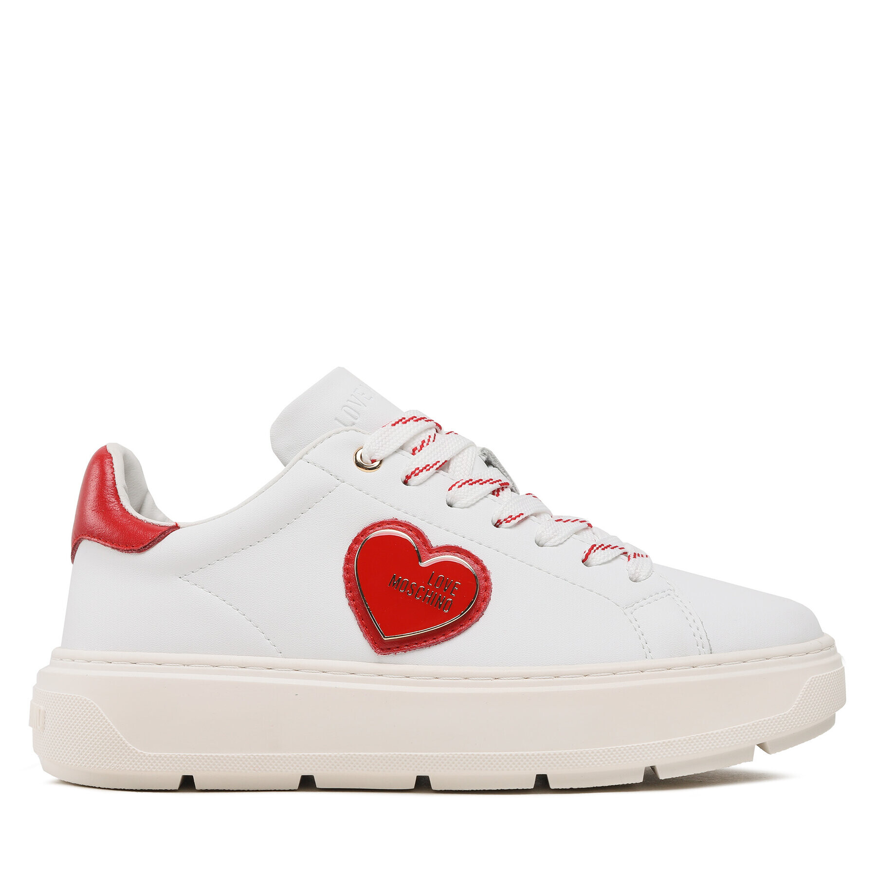 LOVE MOSCHINO Sneakers JA15384G1GIA110B Alb - Pled.ro