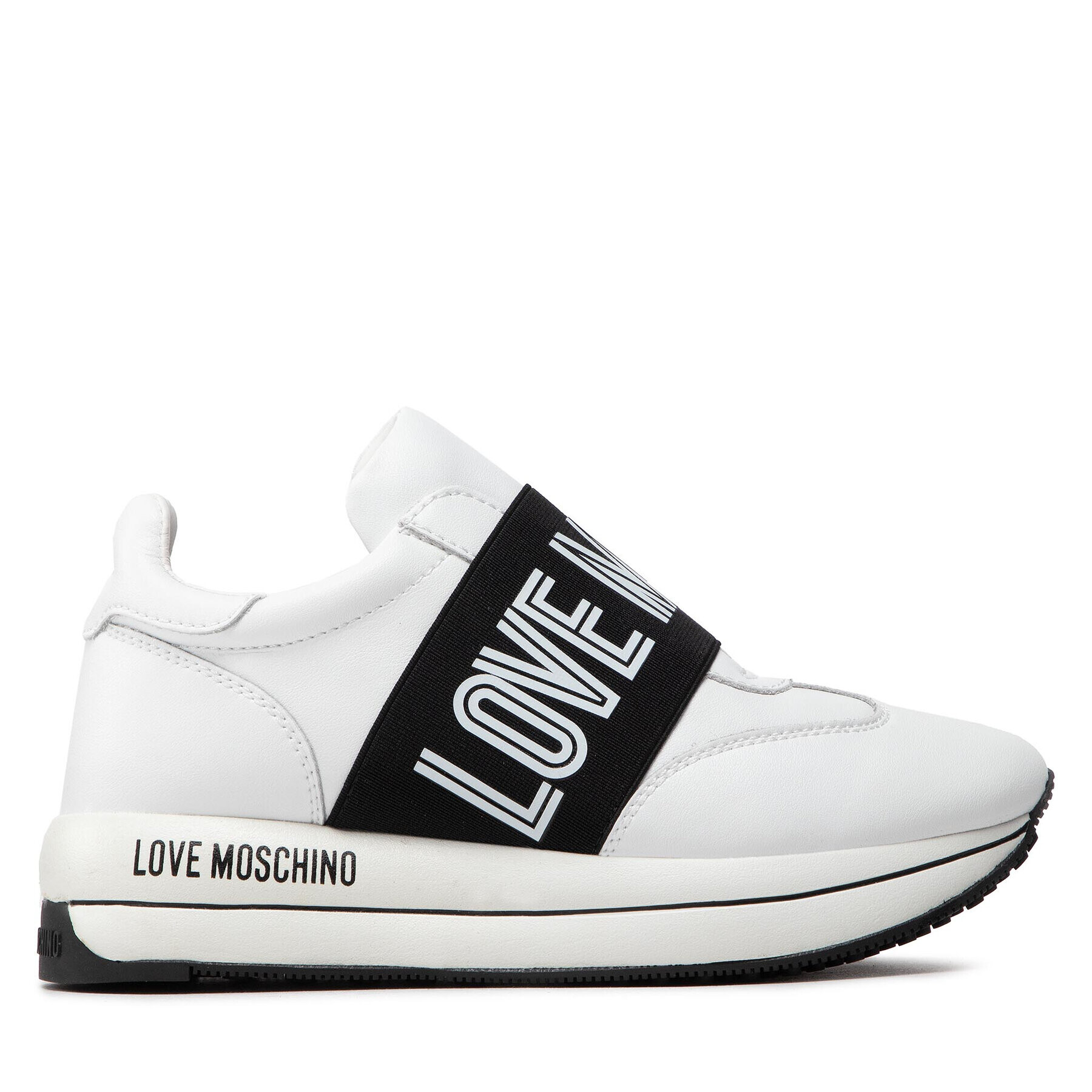 LOVE MOSCHINO Sneakers JA15394G1FIE0 Alb - Pled.ro