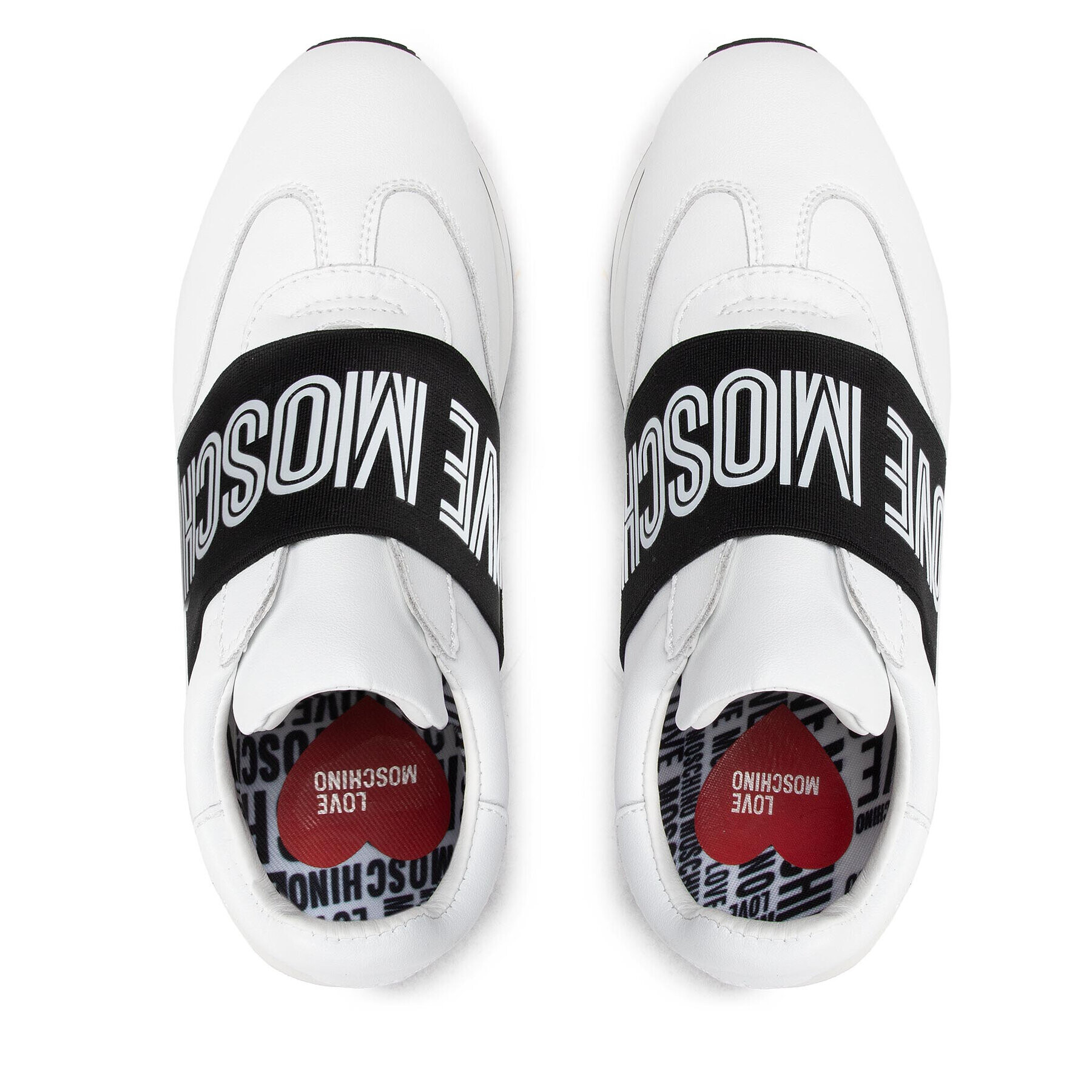 LOVE MOSCHINO Sneakers JA15394G1FIE0 Alb - Pled.ro