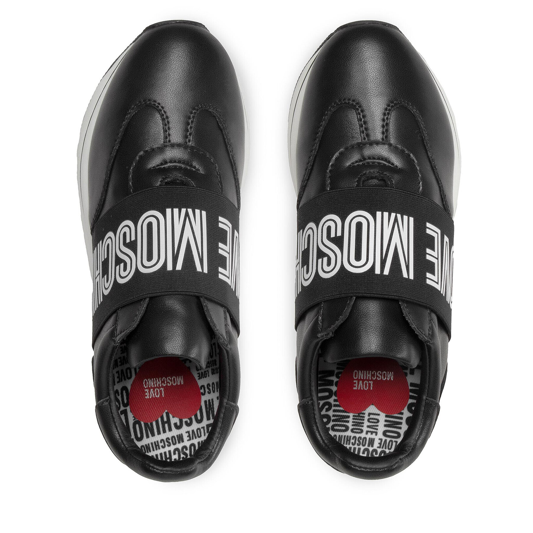 LOVE MOSCHINO Sneakers JA15394G1FIE0000 Negru - Pled.ro