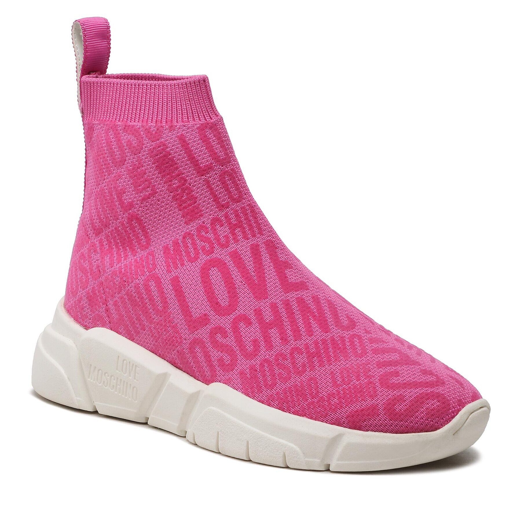 LOVE MOSCHINO Sneakers JA15523G1GIZG604 Roz - Pled.ro