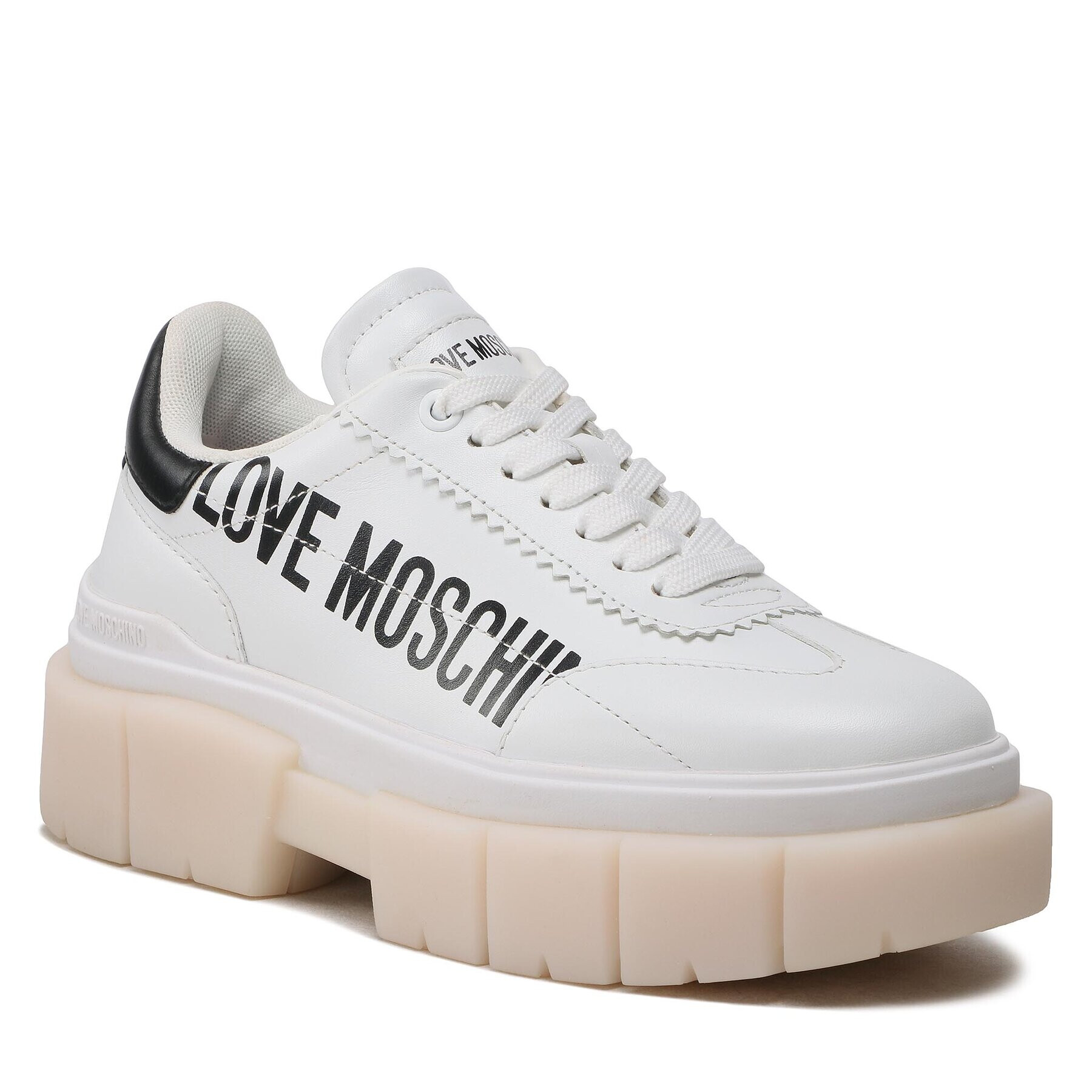 LOVE MOSCHINO Sneakers JA15666G1GIA110A Alb - Pled.ro