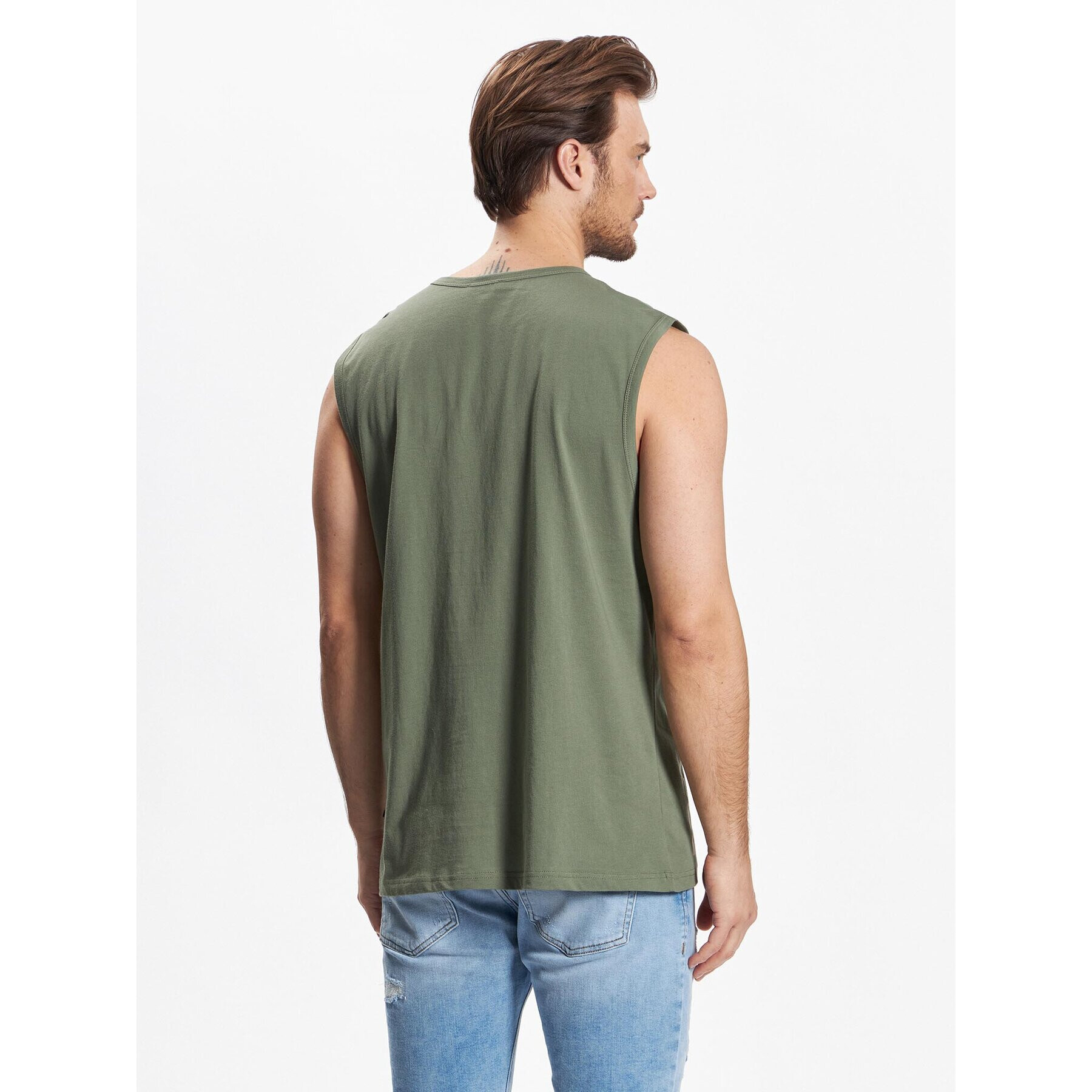 LTB Tank top Saceye 84003 6089 Verde Regular Fit - Pled.ro