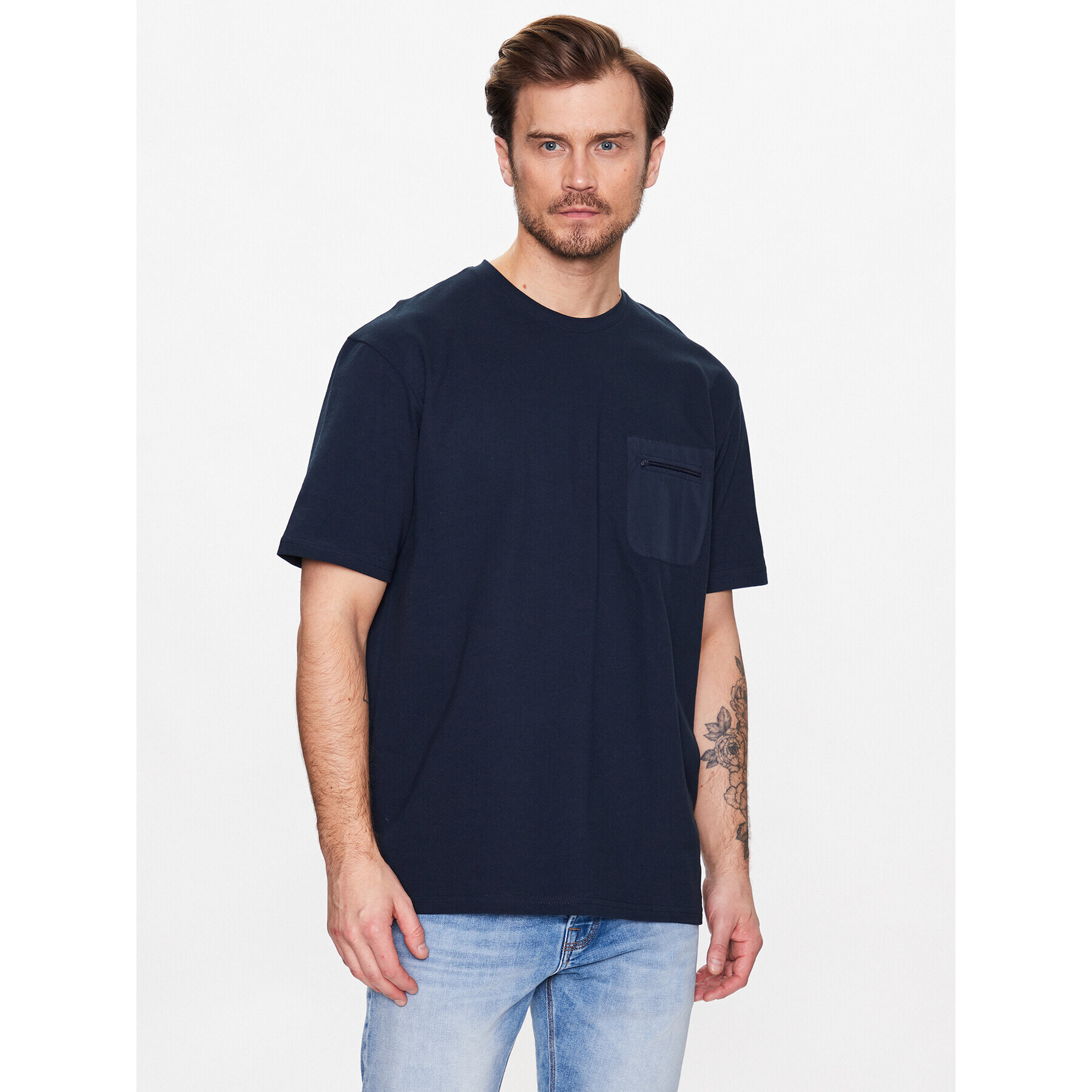 LTB Tricou Neheze 84030 6089 Bleumarin Regular Fit - Pled.ro