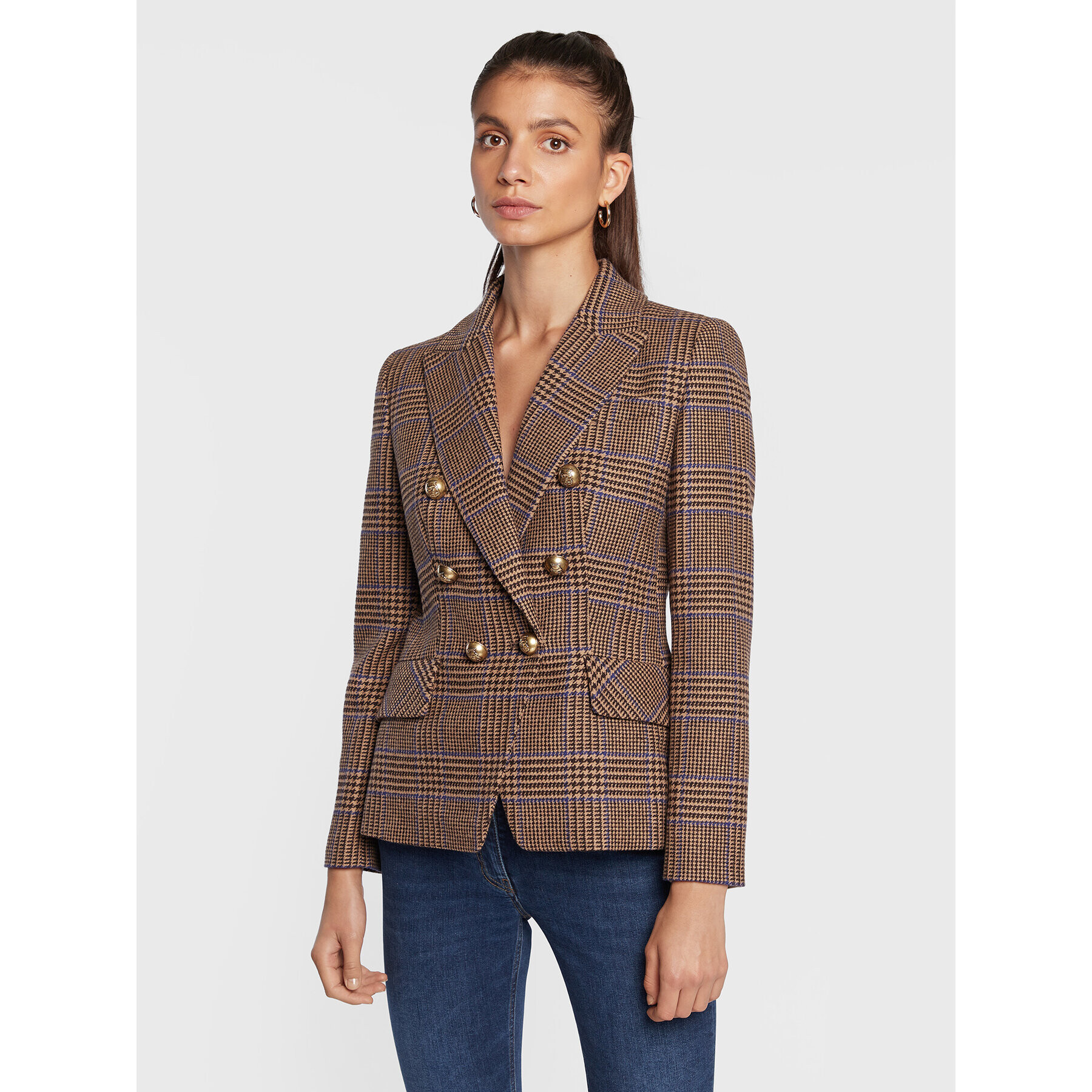 Luisa Spagnoli Blazer Sila 5392733 Maro Regular Fit - Pled.ro