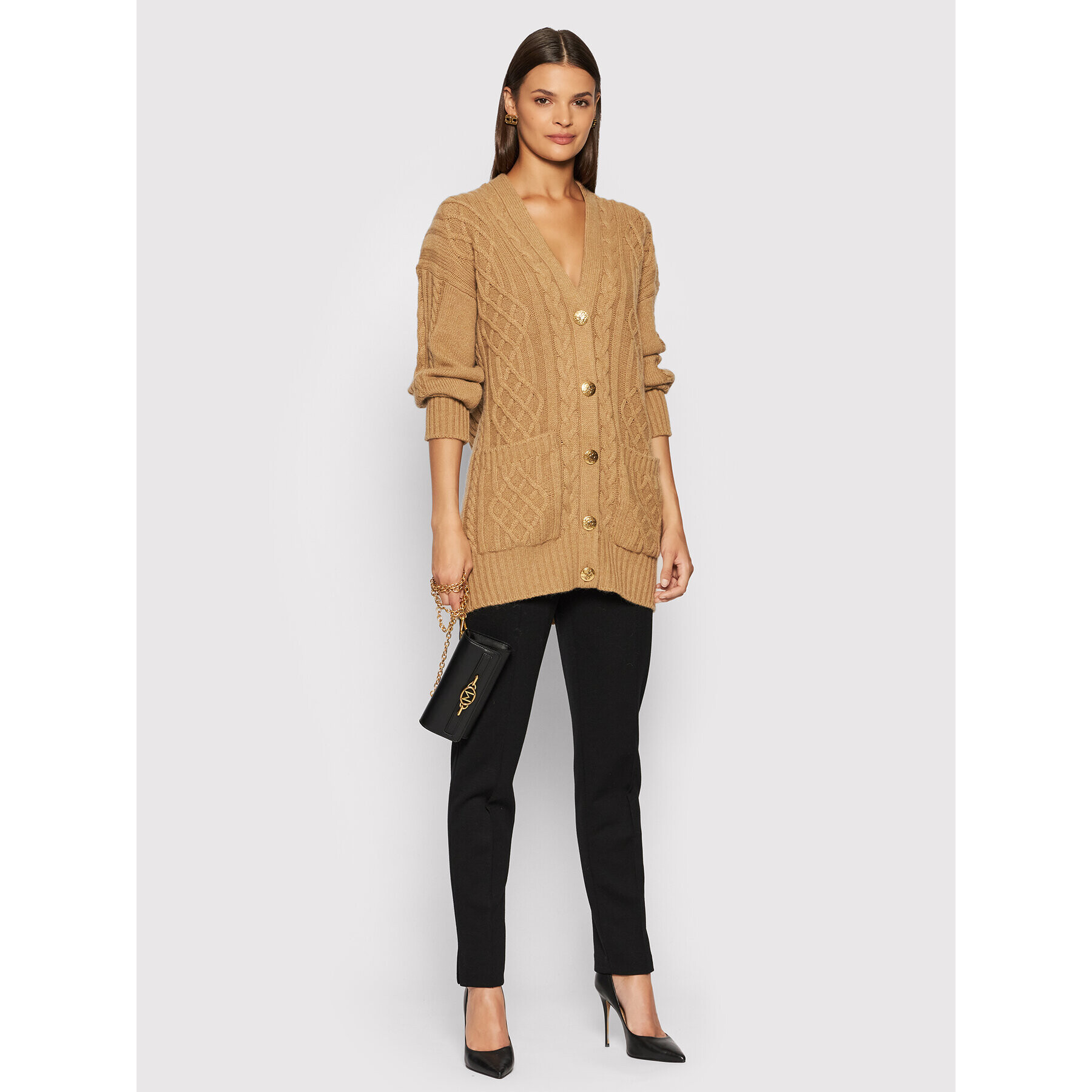 Luisa Spagnoli Cardigan Cant 57359 Maro Regular Fit - Pled.ro