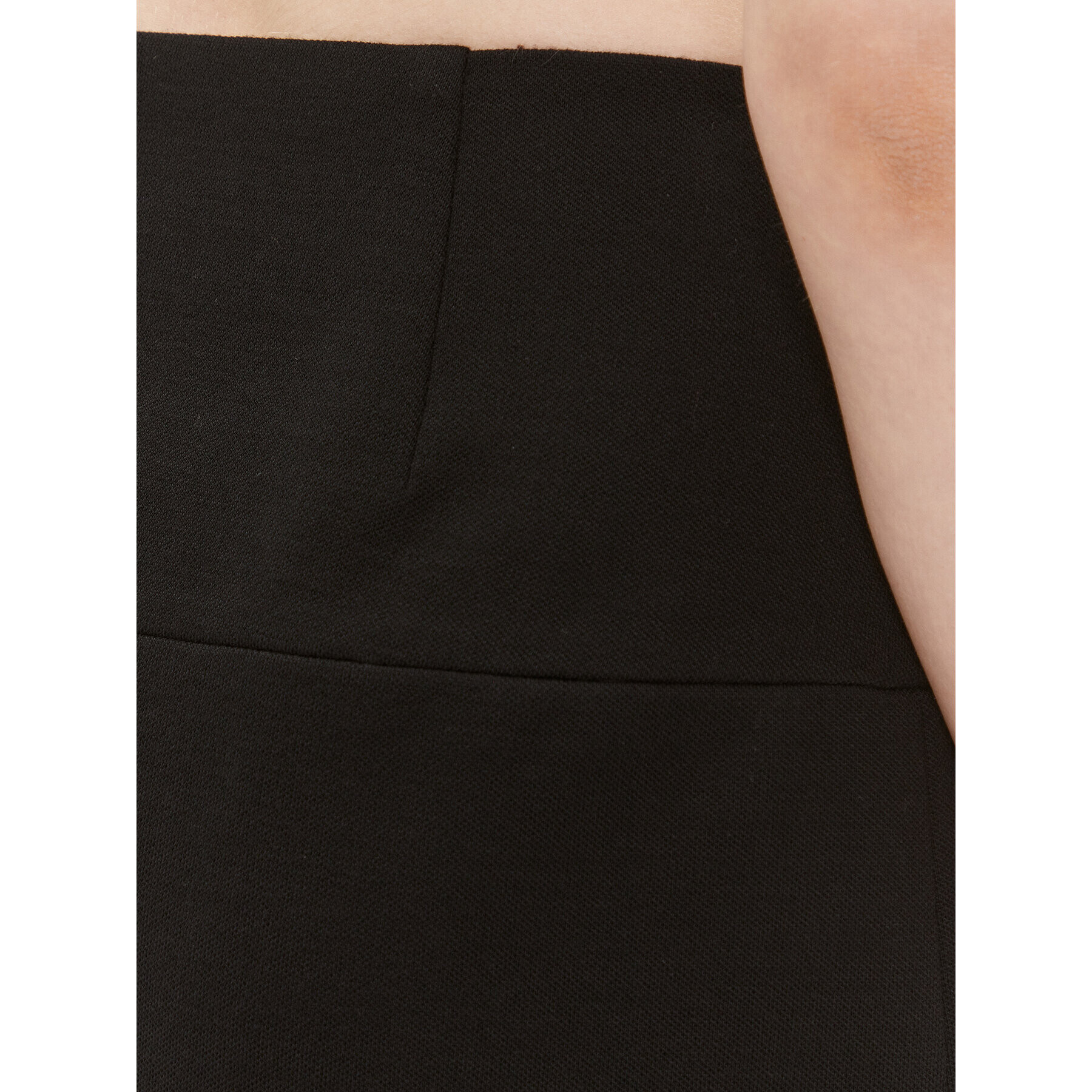 Luisa Spagnoli Fustă mini Matrici 540387 Negru Regular Fit - Pled.ro