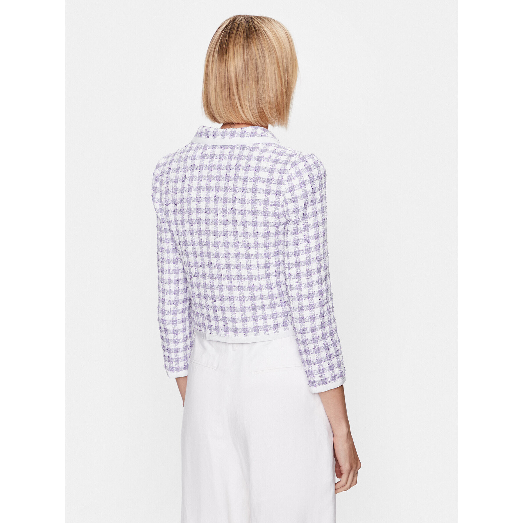 Luisa Spagnoli Sacou Volonta 539734 Violet Regular Fit - Pled.ro