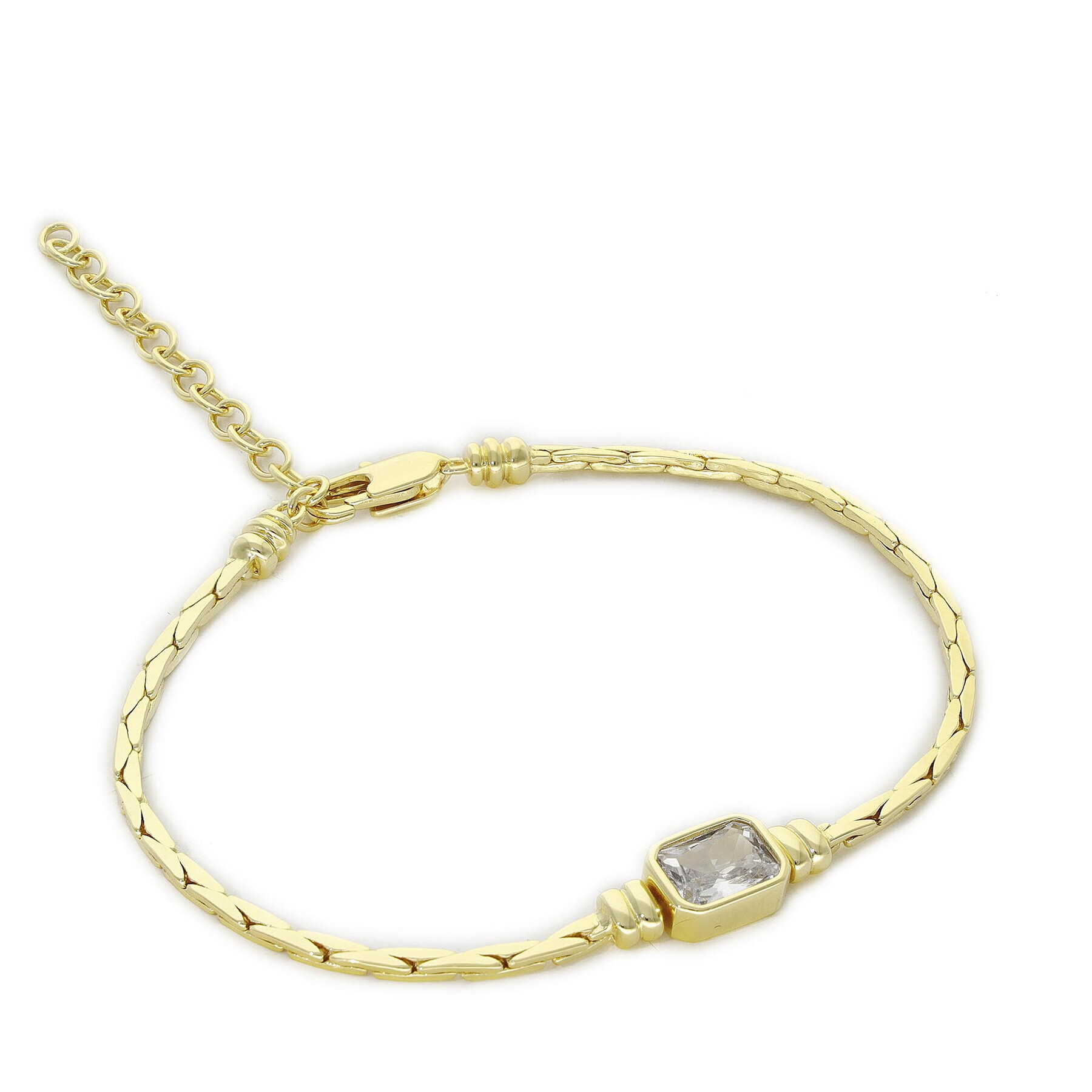 Luv AJ Brățară Camille Chain Bracelet FW22-B-CCB-G Auriu - Pled.ro