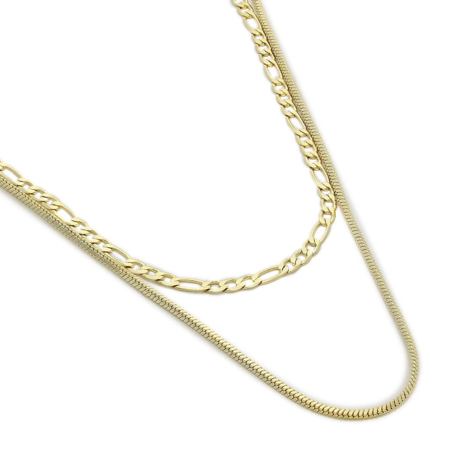 Luv AJ Colier Cecilia Chain Necklace HOL20-N-CCN-G Auriu - Pled.ro