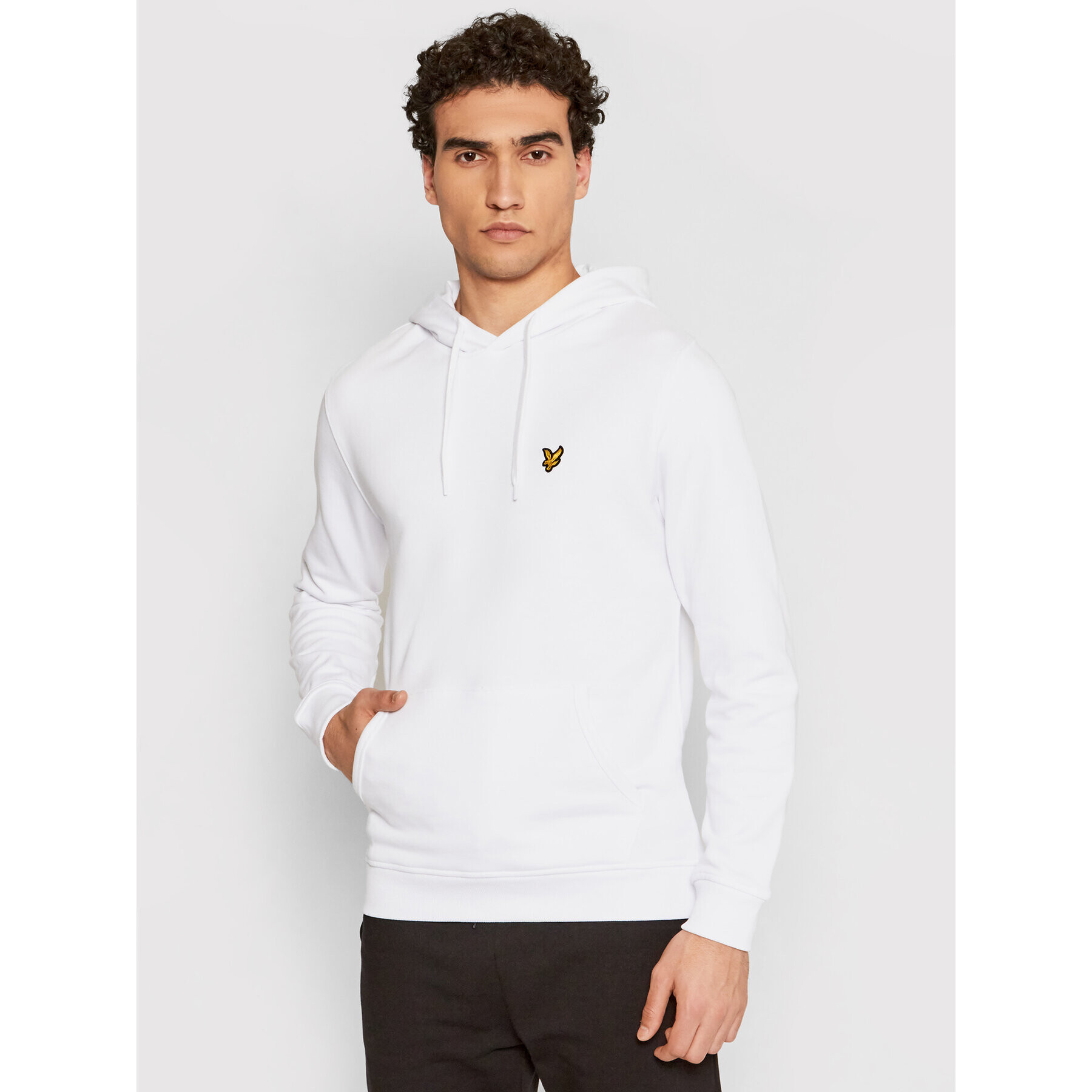 Lyle & Scott Bluză Pullover ML416VTR Alb Regular Fit - Pled.ro