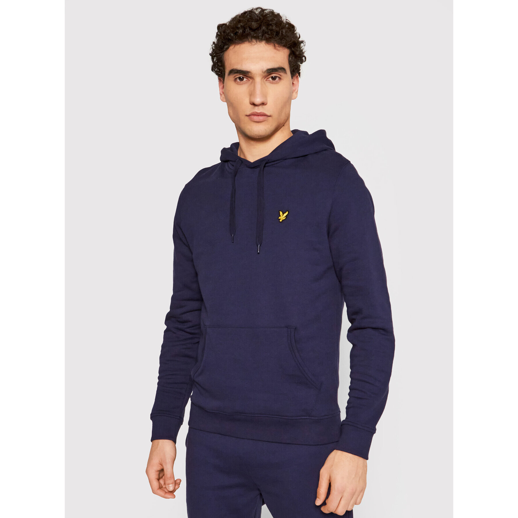 Lyle & Scott Bluză Pullover ML416VTR Bleumarin Regular Fit - Pled.ro