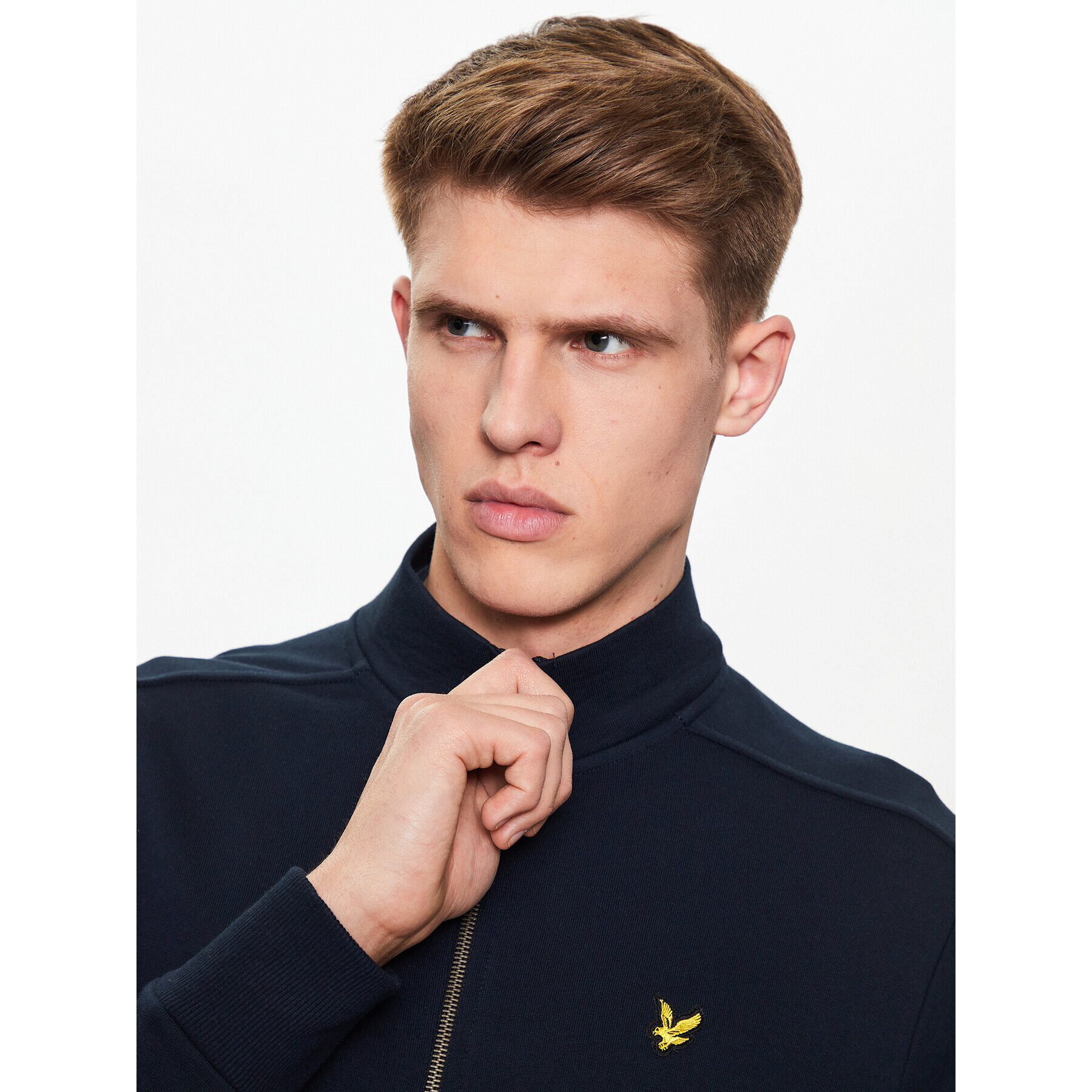 Lyle & Scott Bluză Track Top ML1690V Bleumarin Regular Fit - Pled.ro