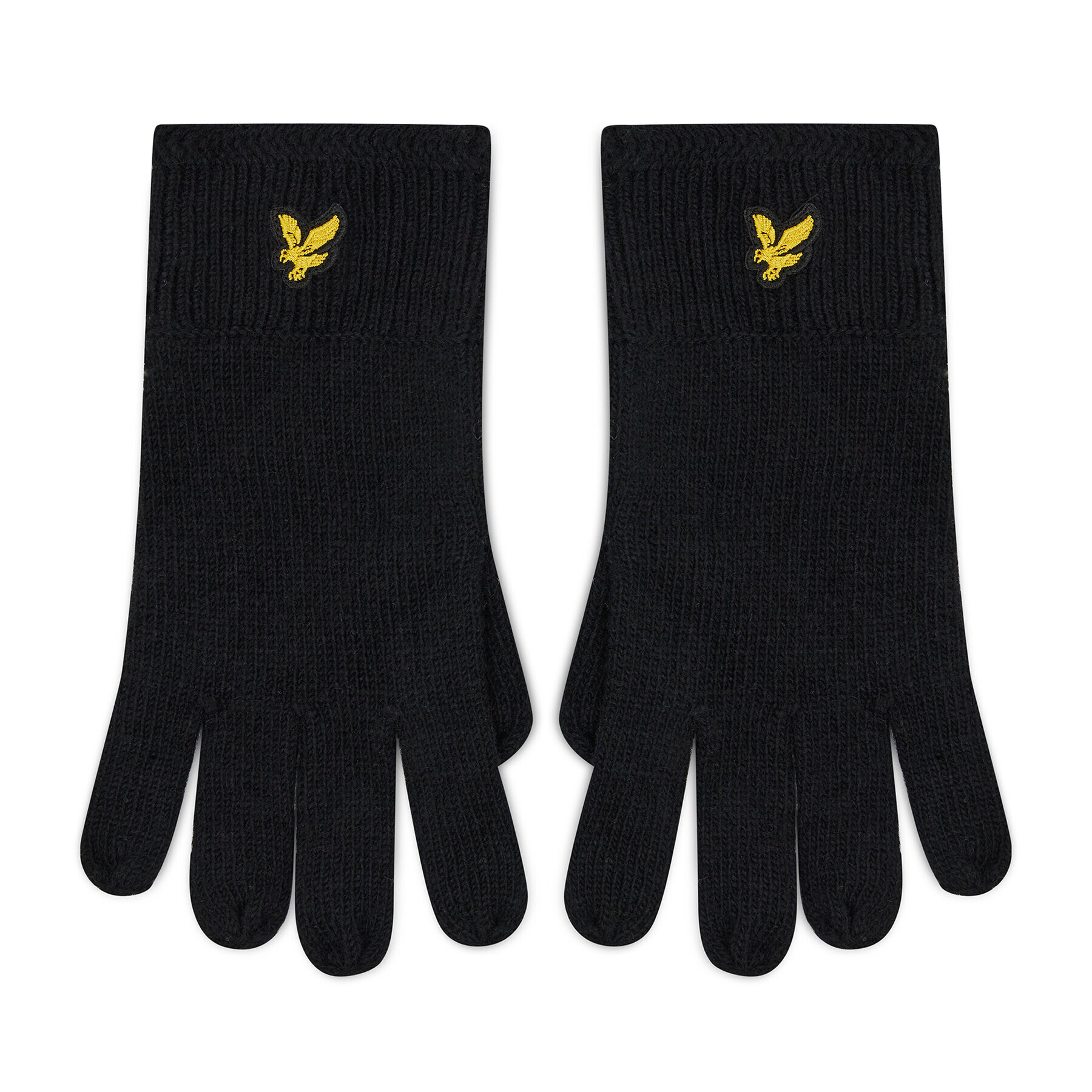 Lyle & Scott Mănuși pentru Bărbați Racked Rib Gloves GL304CL Negru - Pled.ro