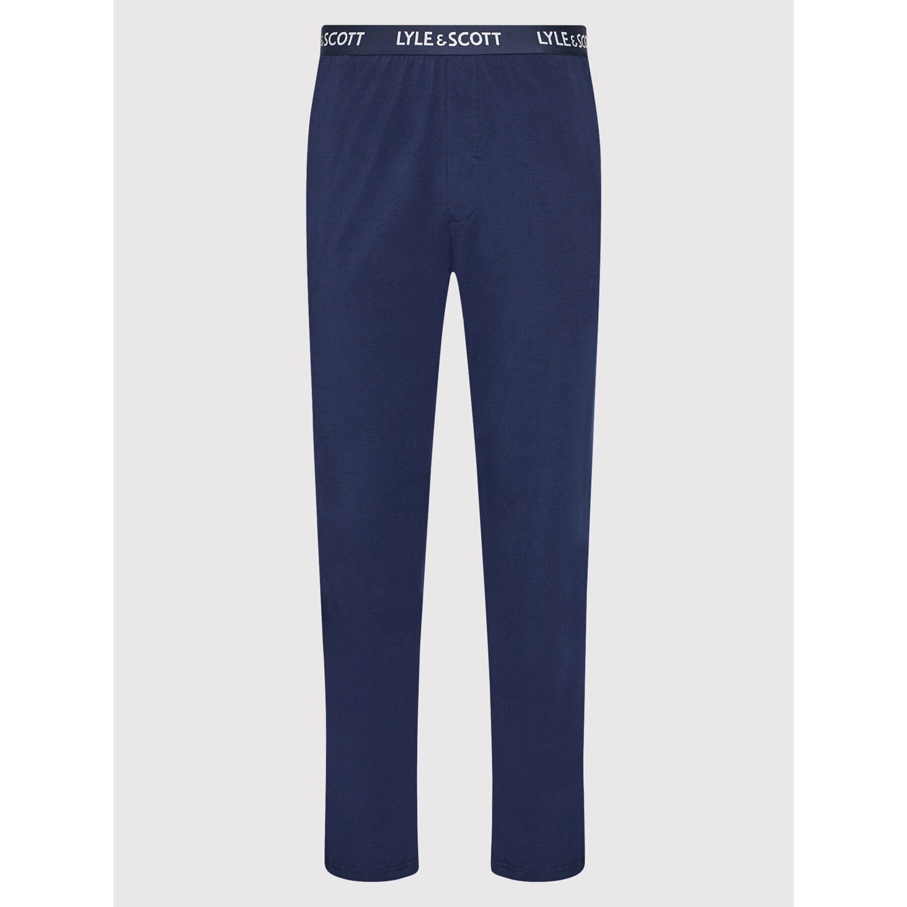 Lyle & Scott Pantaloni pijama Alastair LSPANT900 Bleumarin - Pled.ro