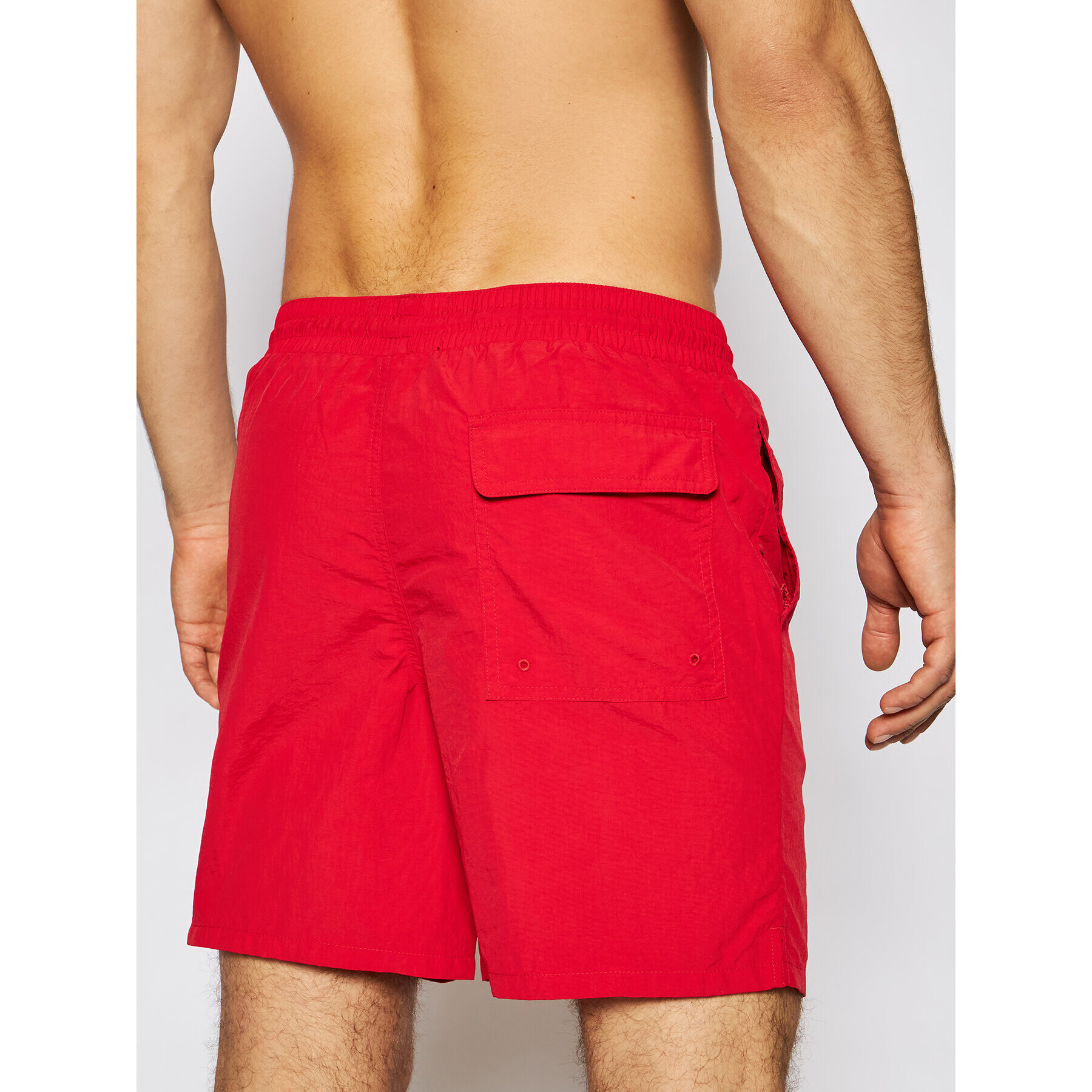 Lyle & Scott Pantaloni scurți pentru înot Plain Swim SH1204V Roșu Regular Fit - Pled.ro