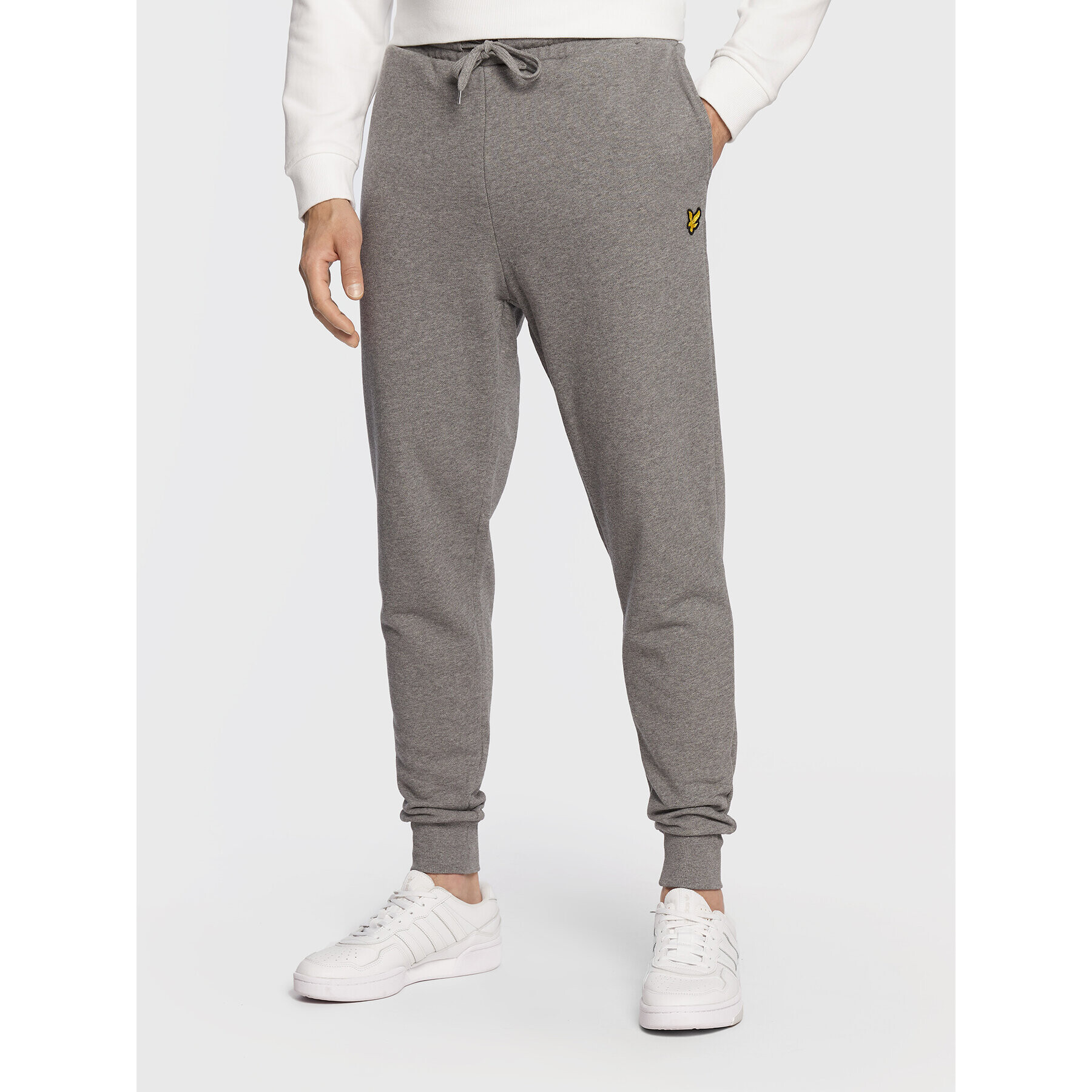 Lyle & Scott Pantaloni trening ML822VOG Gri Skinny Fit - Pled.ro