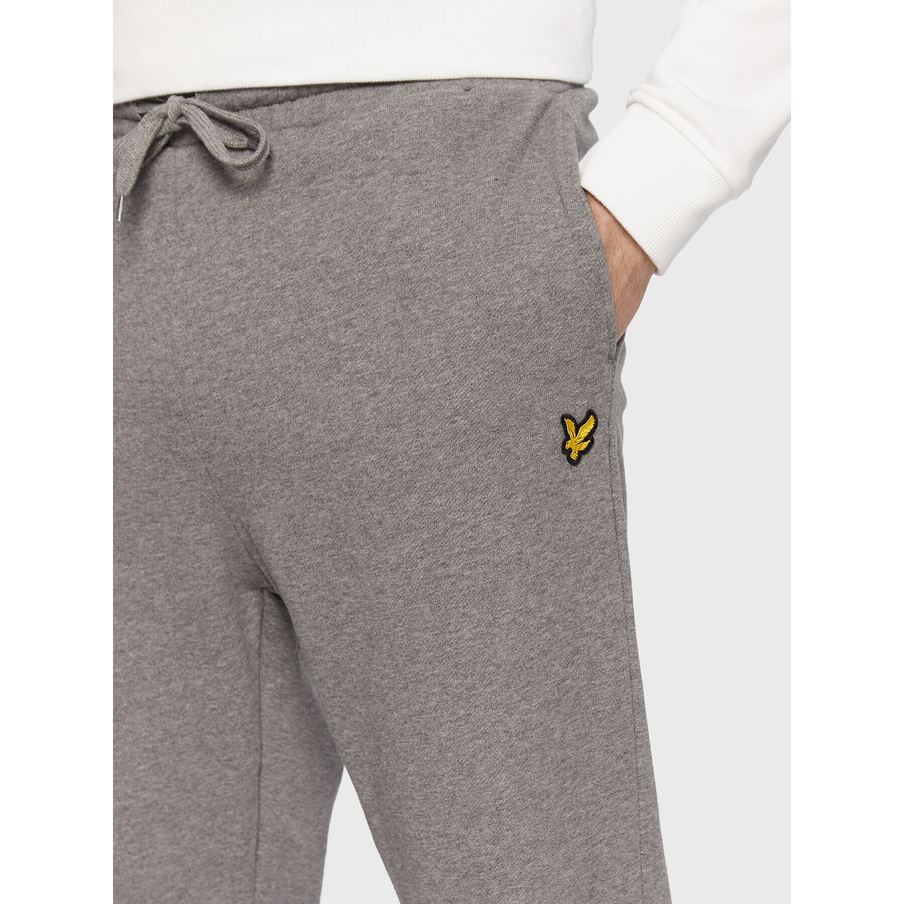 Lyle & Scott Pantaloni trening ML822VOG Gri Skinny Fit - Pled.ro