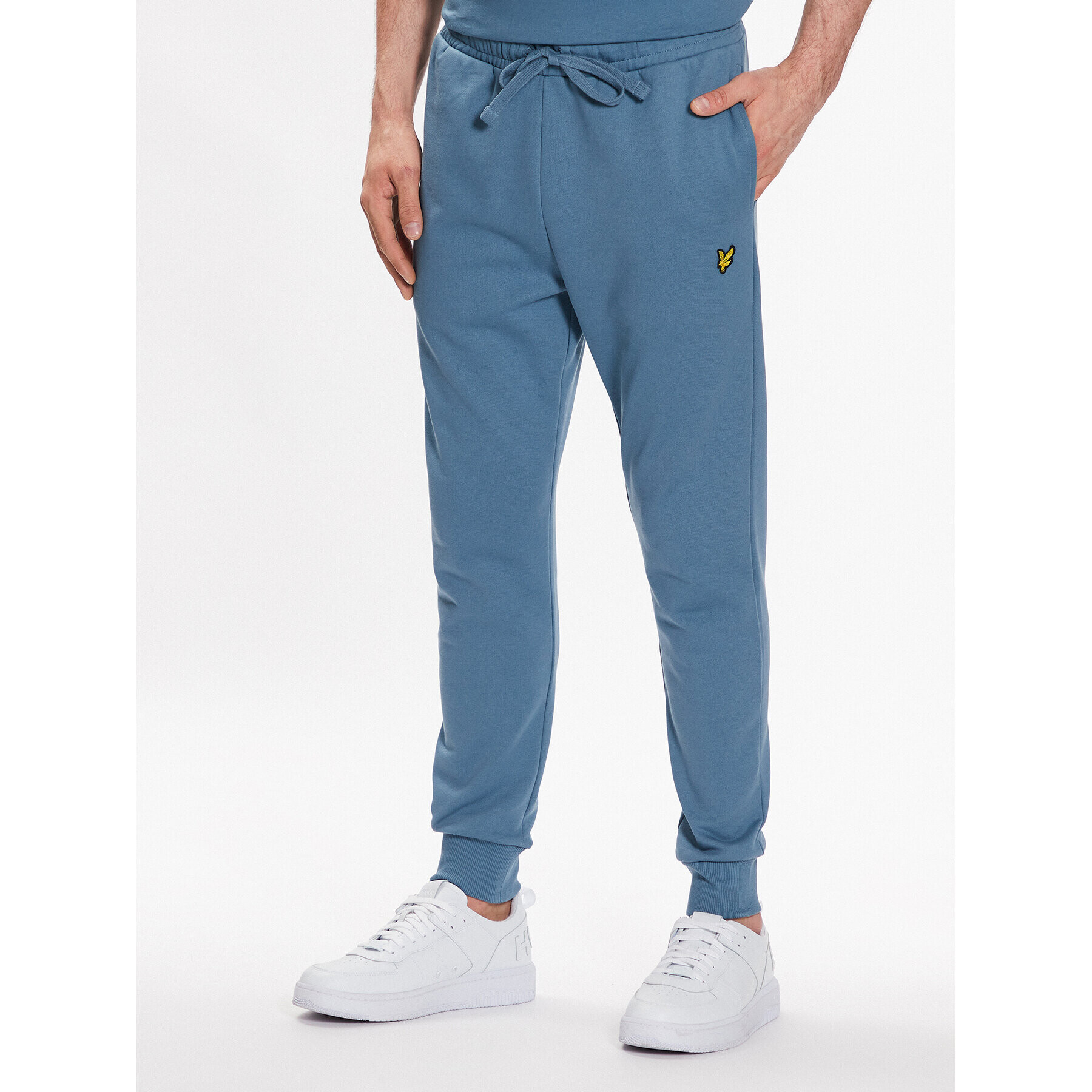 Lyle & Scott Pantaloni trening Skinny Sweatpant ML822VOG Albastru Skinny Fit - Pled.ro