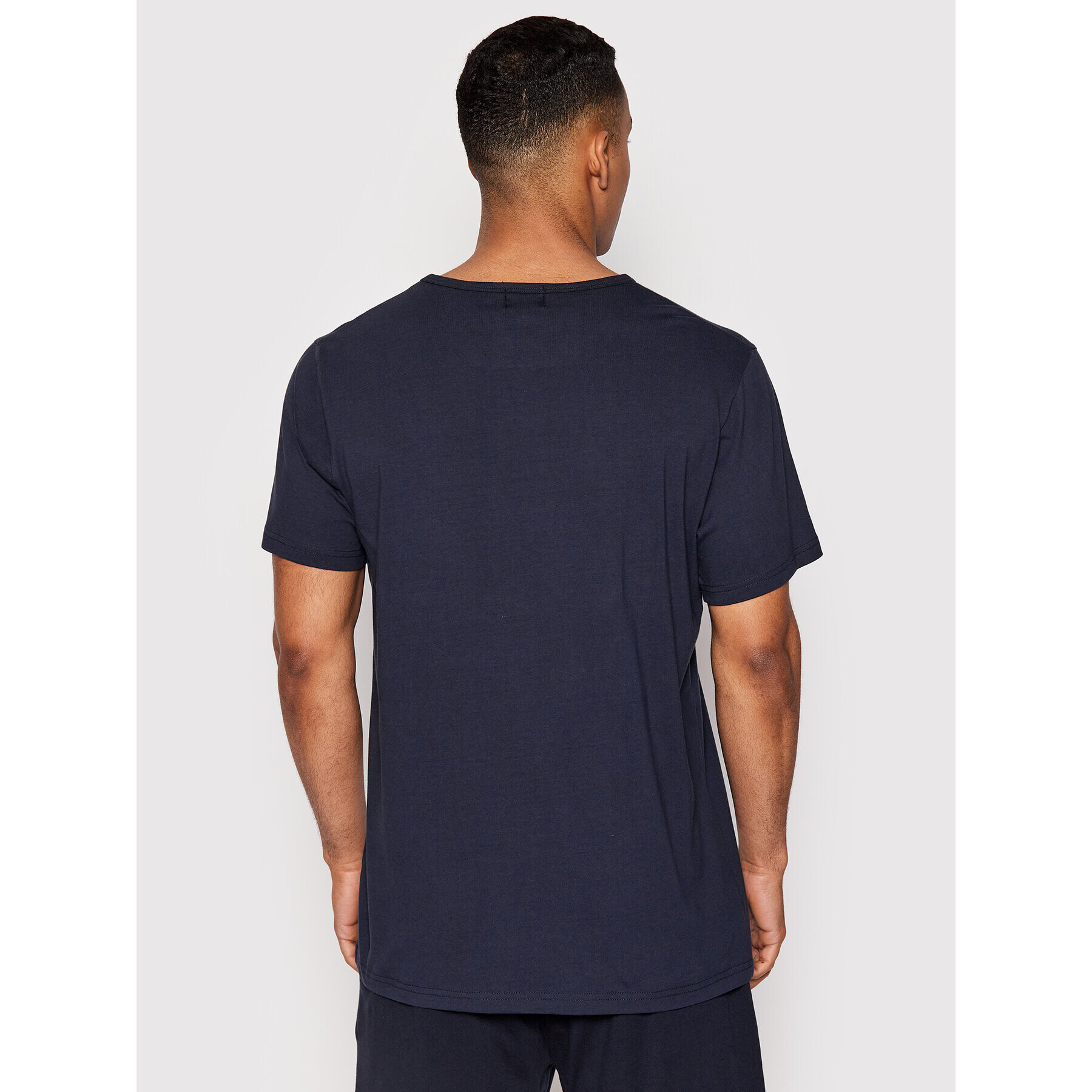 Lyle & Scott Pijama Anton LSLSET971 Bleumarin Regular Fit - Pled.ro