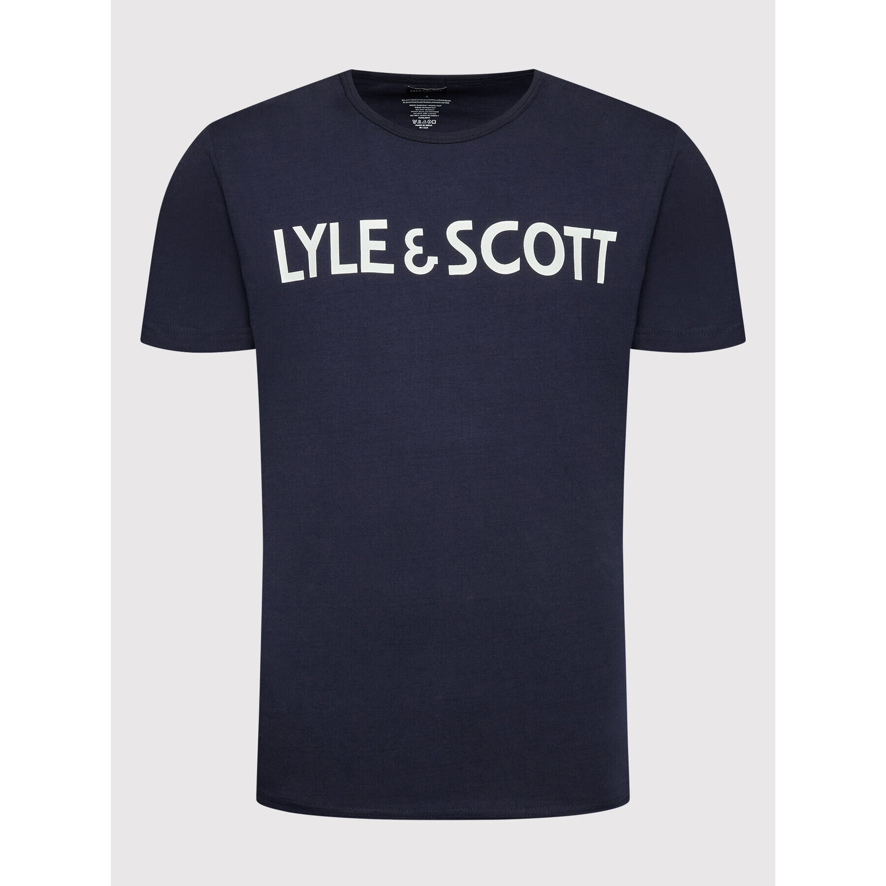 Lyle & Scott Pijama Anton LSLSET971 Bleumarin Regular Fit - Pled.ro